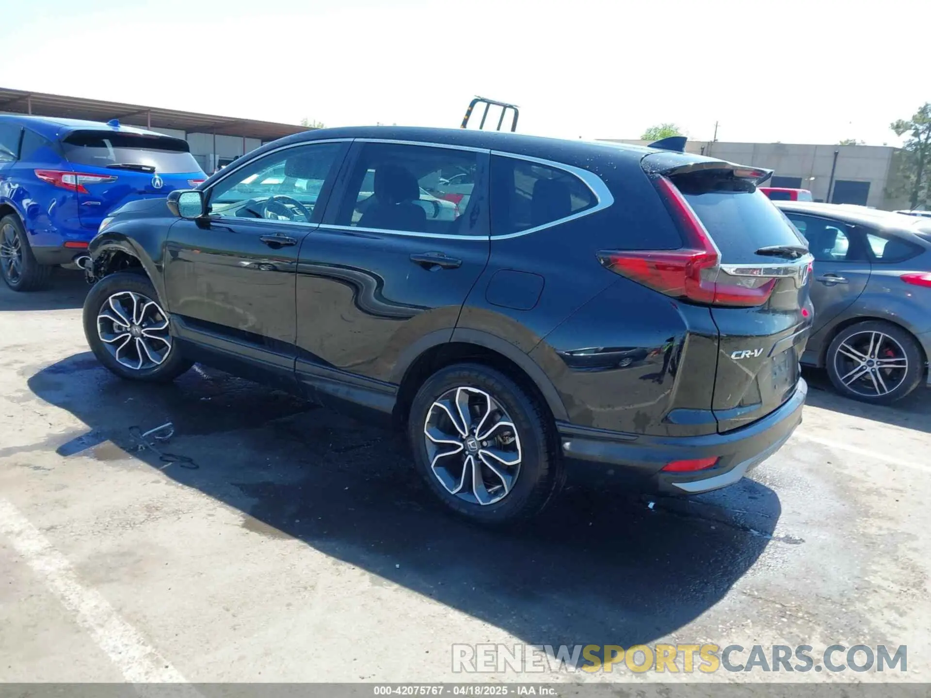 3 fotografías del automóvil dañado 7FART6H53LE019895 HONDA CR-V HYBRID 2020
