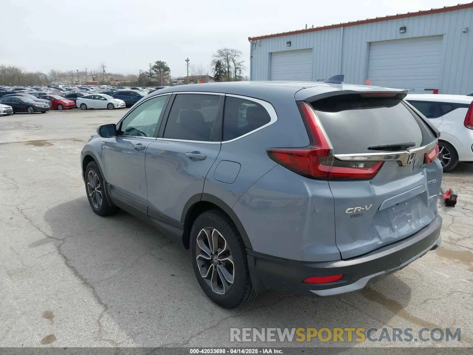 3 fotografías del automóvil dañado 7FART6H80LE011540 HONDA CR-V HYBRID 2020