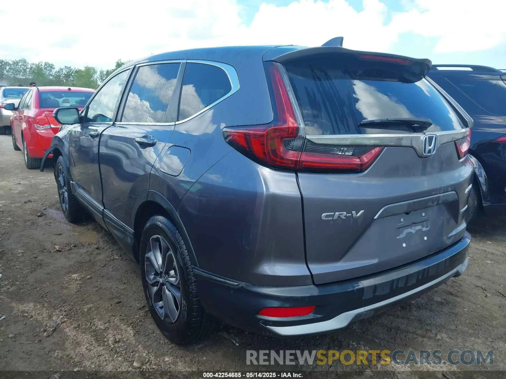 3 fotografías del automóvil dañado 7FART6H86LE013079 HONDA CR-V HYBRID 2020