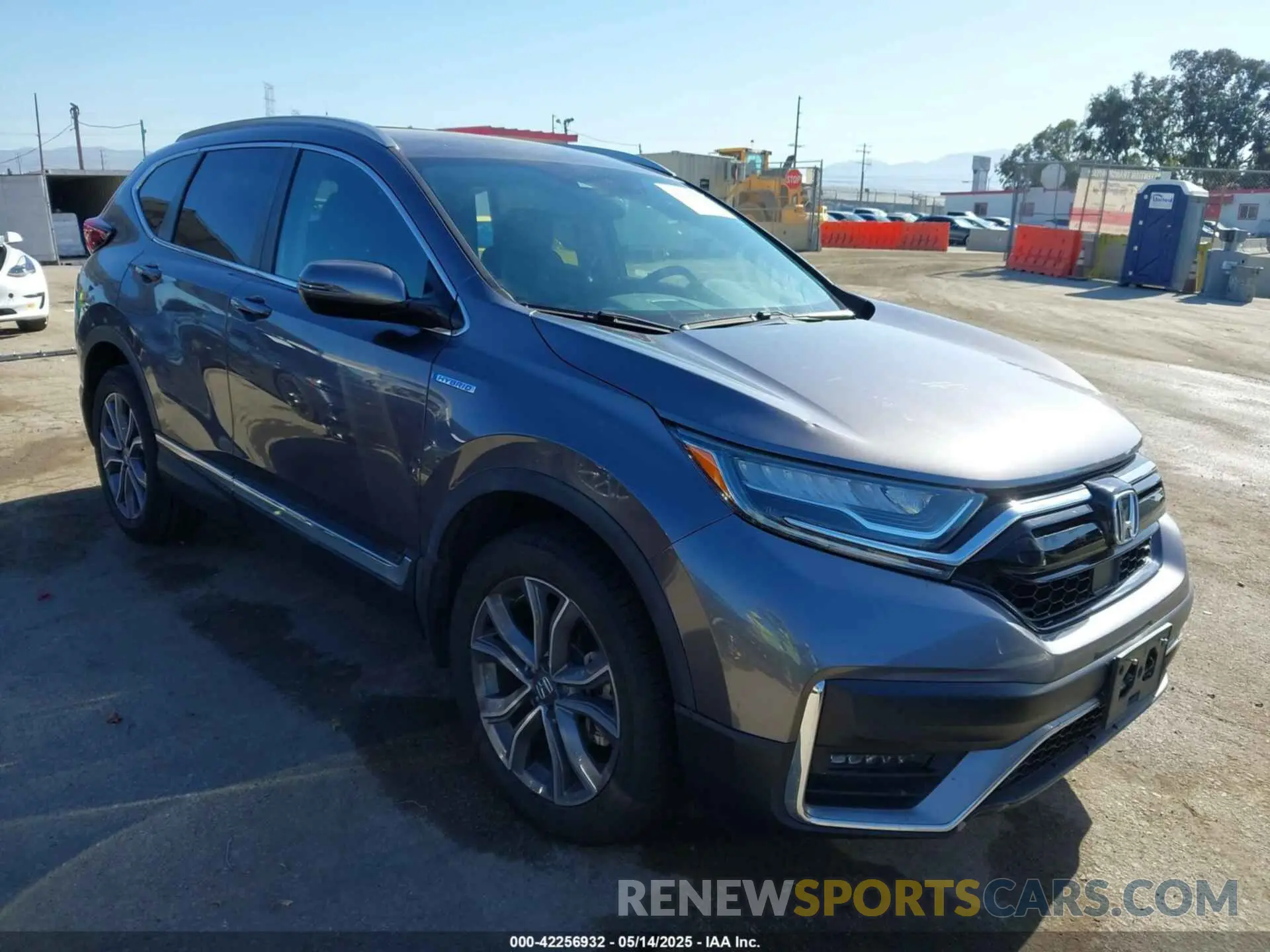1 fotografías del automóvil dañado 7FART6H91LE000684 HONDA CR-V HYBRID 2020
