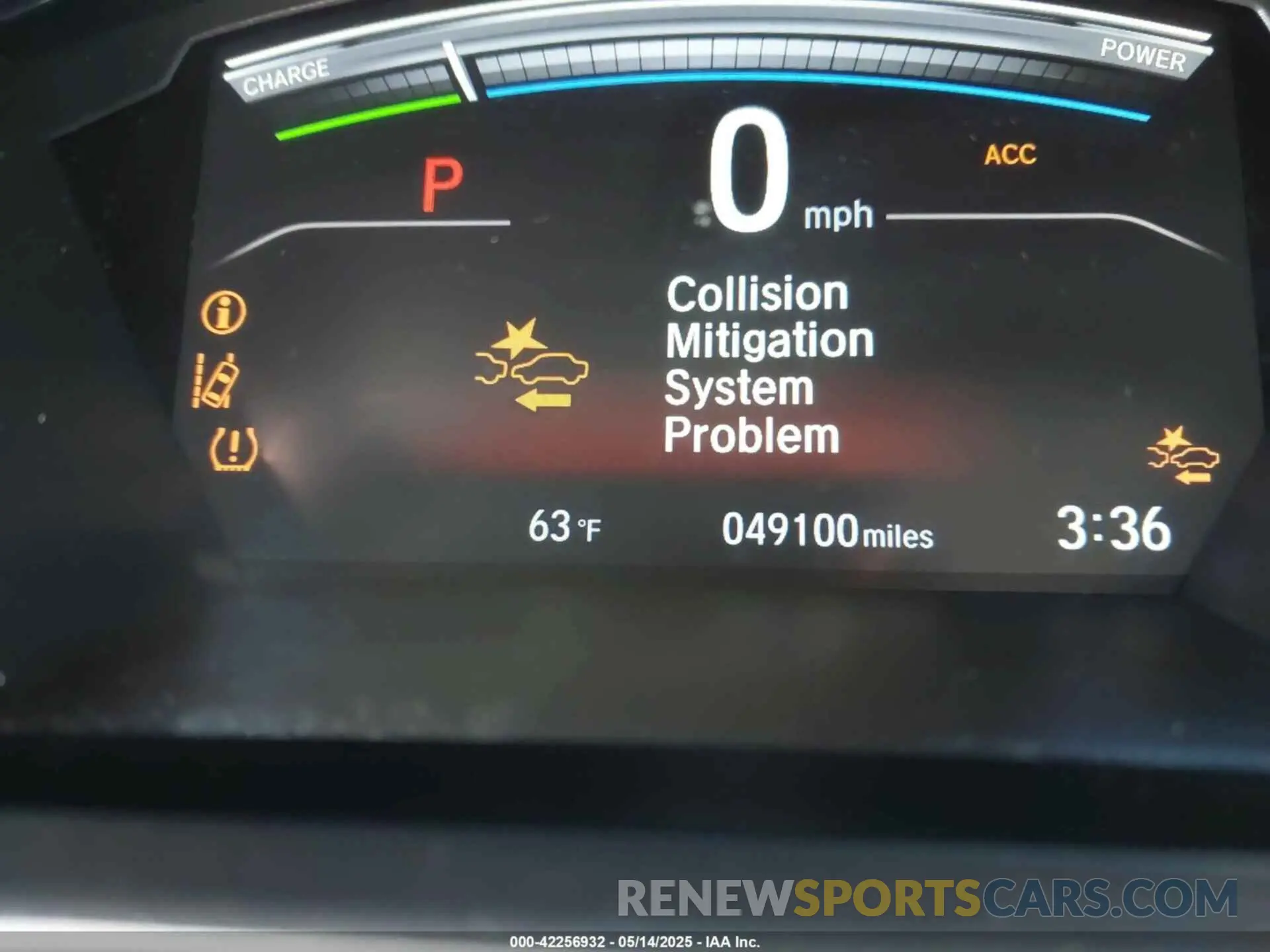 15 fotografías del automóvil dañado 7FART6H91LE000684 HONDA CR-V HYBRID 2020