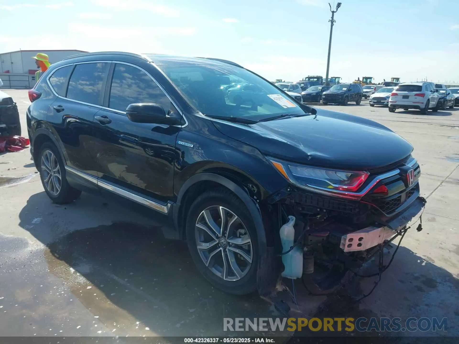 1 fotografías del automóvil dañado 7FART6H91LE005707 HONDA CR-V HYBRID 2020