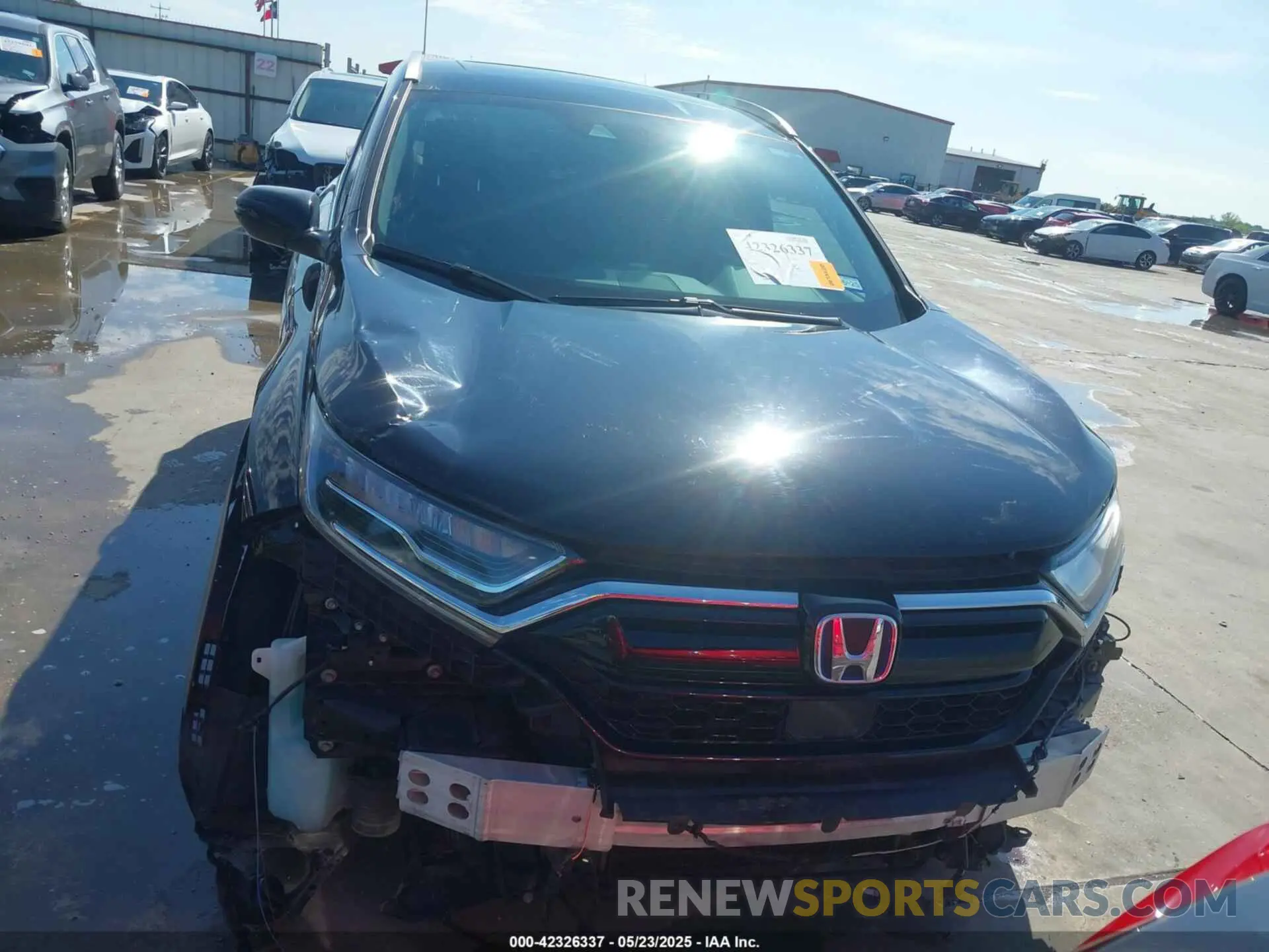 13 fotografías del automóvil dañado 7FART6H91LE005707 HONDA CR-V HYBRID 2020