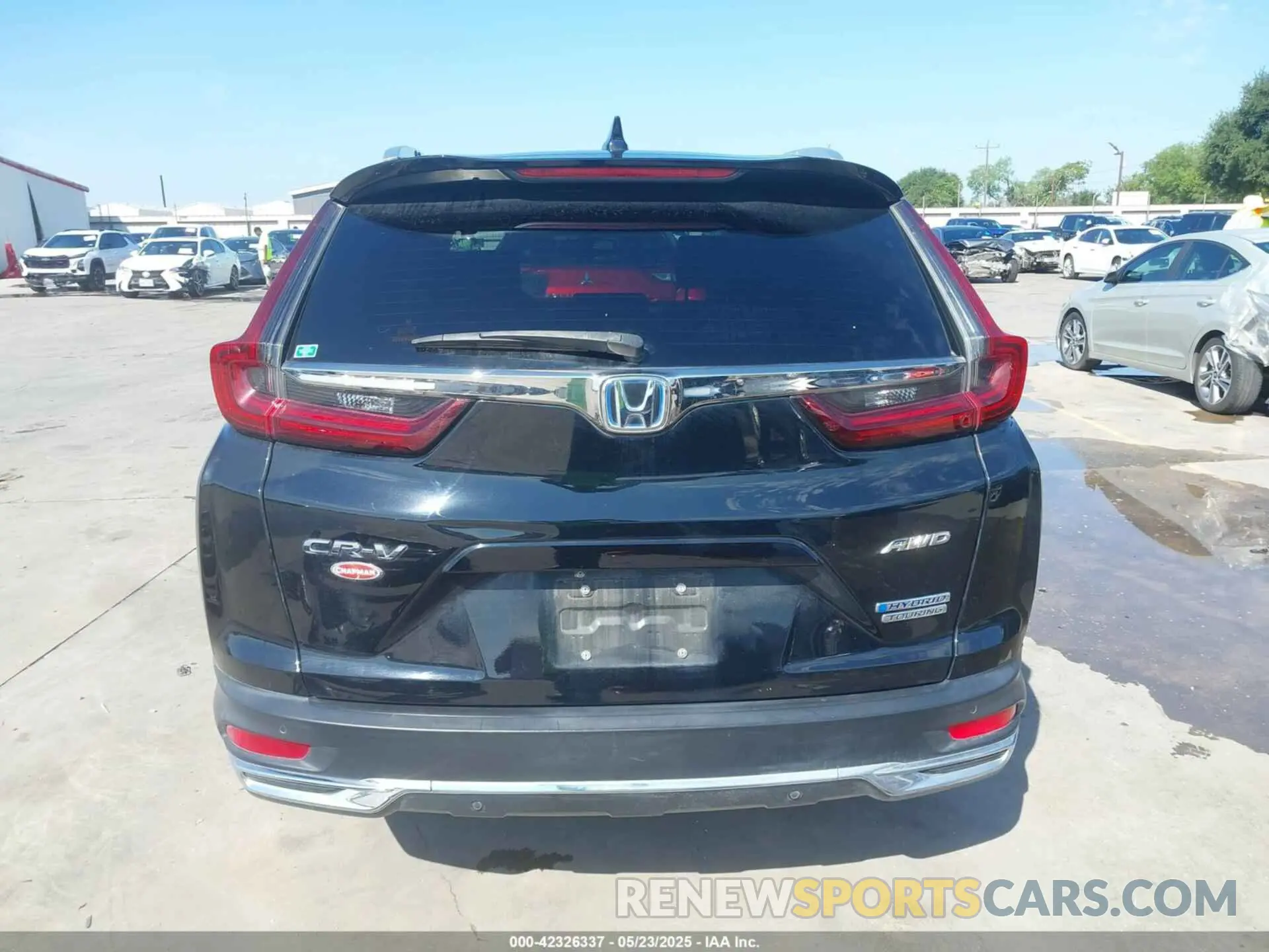 17 fotografías del automóvil dañado 7FART6H91LE005707 HONDA CR-V HYBRID 2020