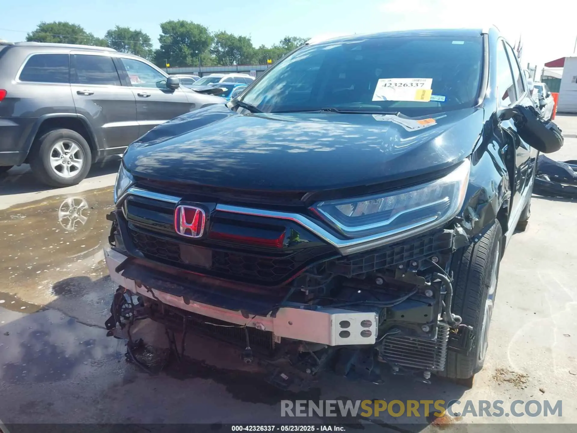 18 fotografías del automóvil dañado 7FART6H91LE005707 HONDA CR-V HYBRID 2020