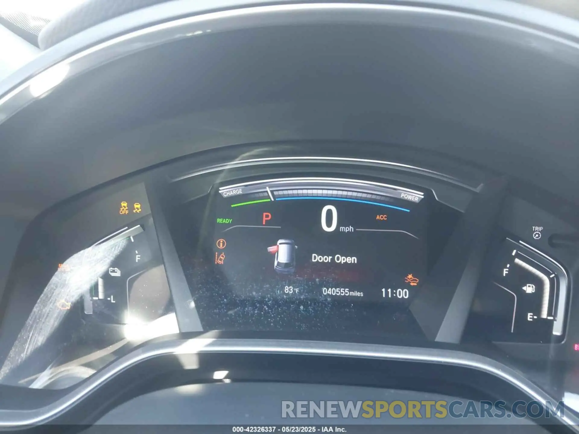 7 fotografías del automóvil dañado 7FART6H91LE005707 HONDA CR-V HYBRID 2020