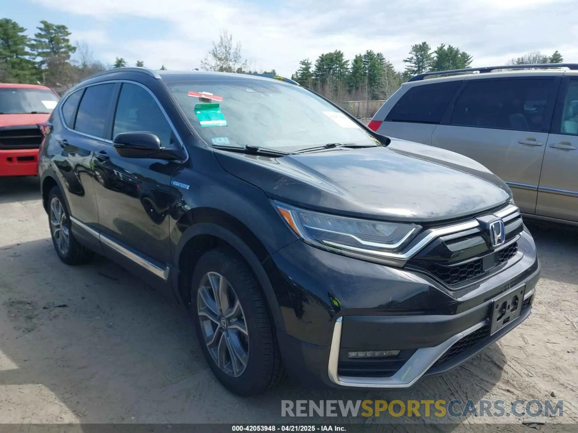 1 fotografías del automóvil dañado 7FART6H96LE023782 HONDA CR-V HYBRID 2020