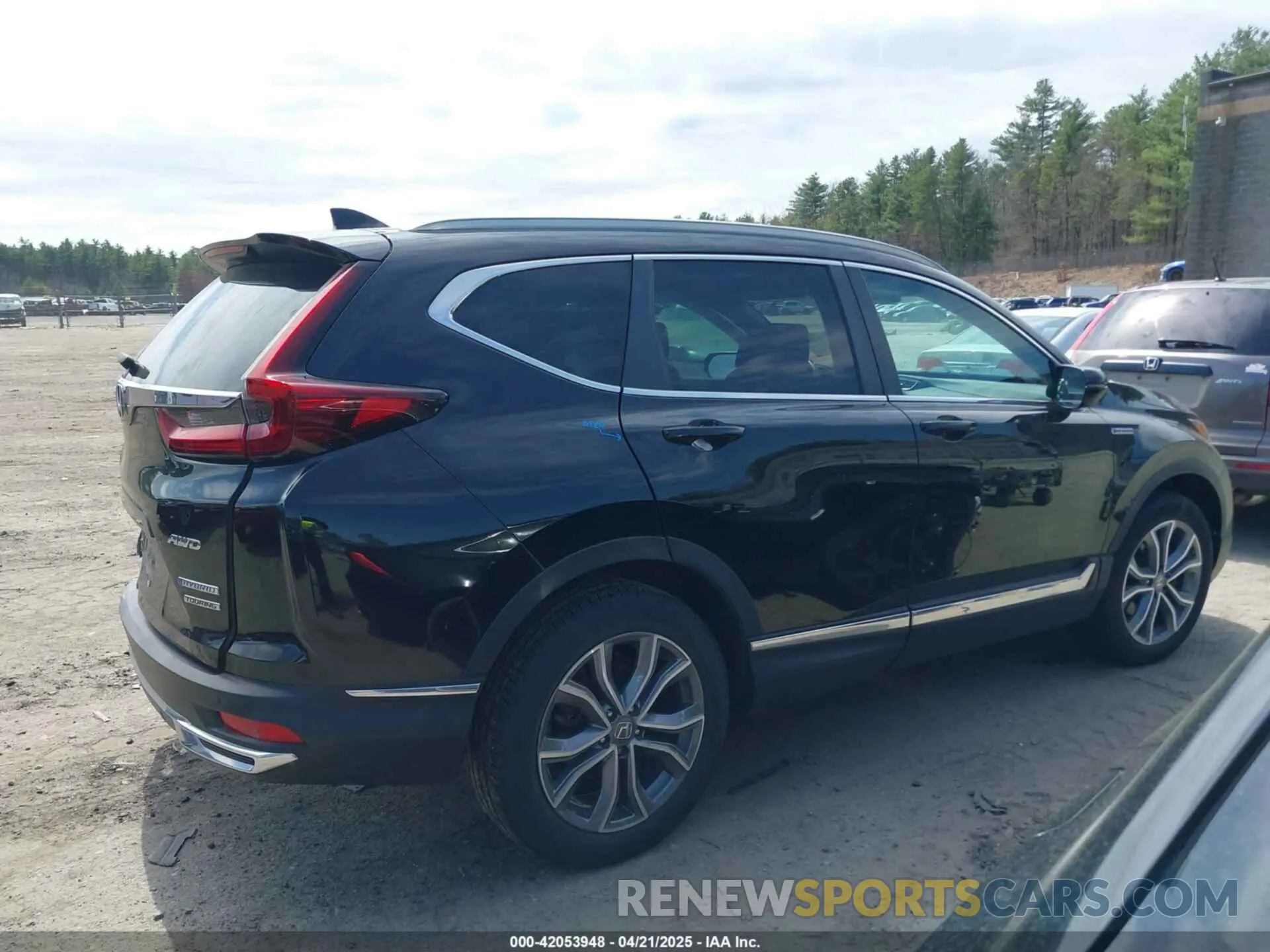 13 fotografías del automóvil dañado 7FART6H96LE023782 HONDA CR-V HYBRID 2020