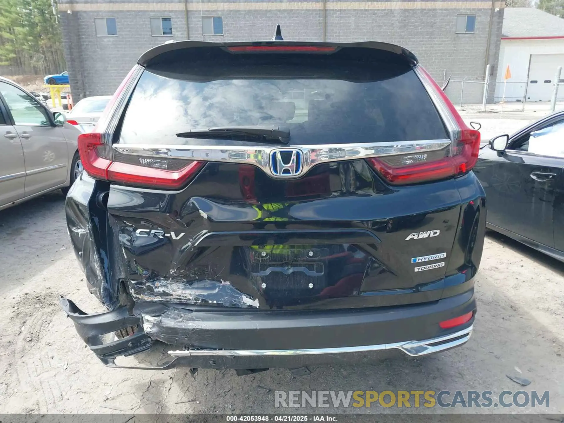 16 fotografías del automóvil dañado 7FART6H96LE023782 HONDA CR-V HYBRID 2020
