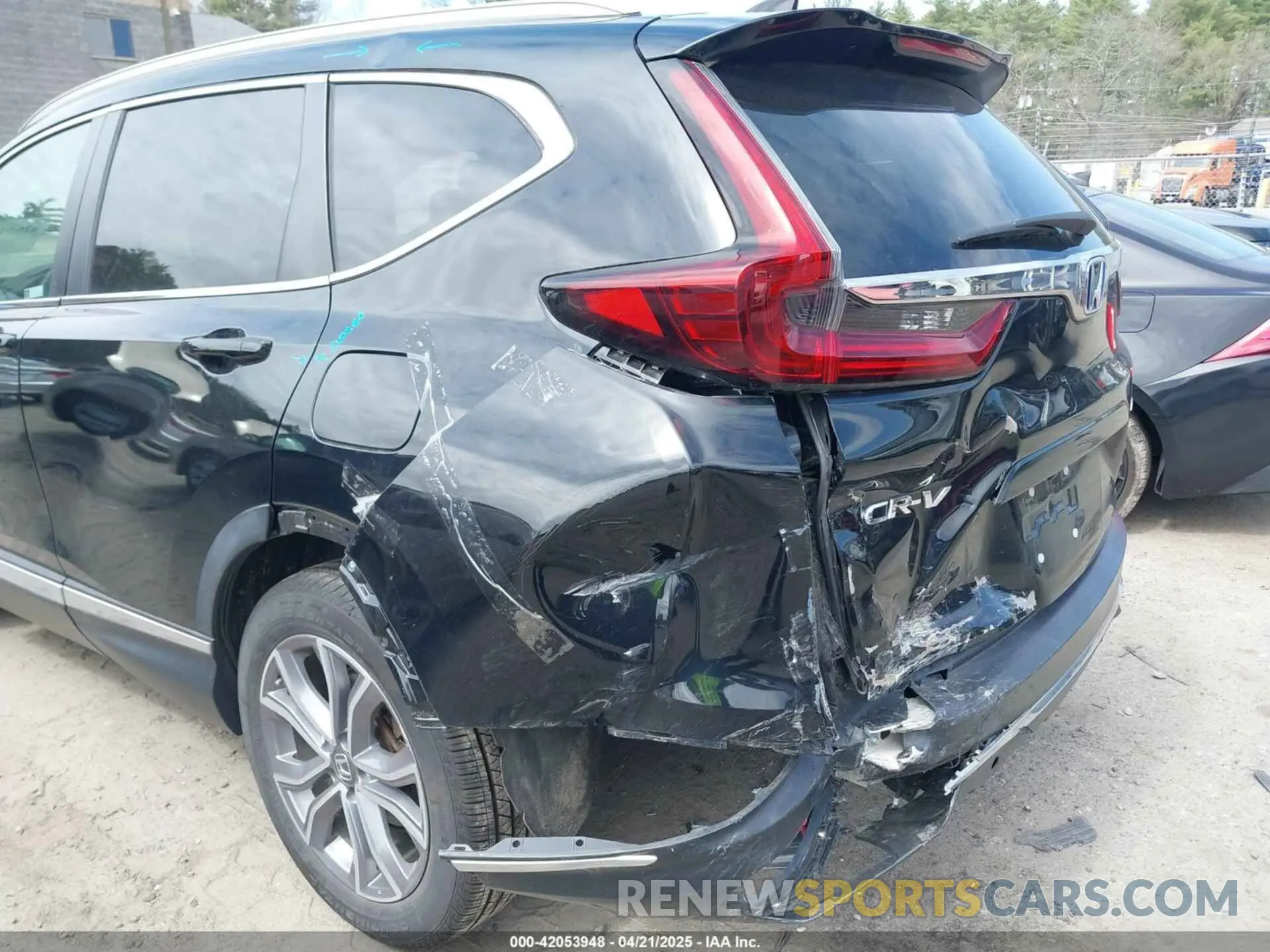 17 fotografías del automóvil dañado 7FART6H96LE023782 HONDA CR-V HYBRID 2020
