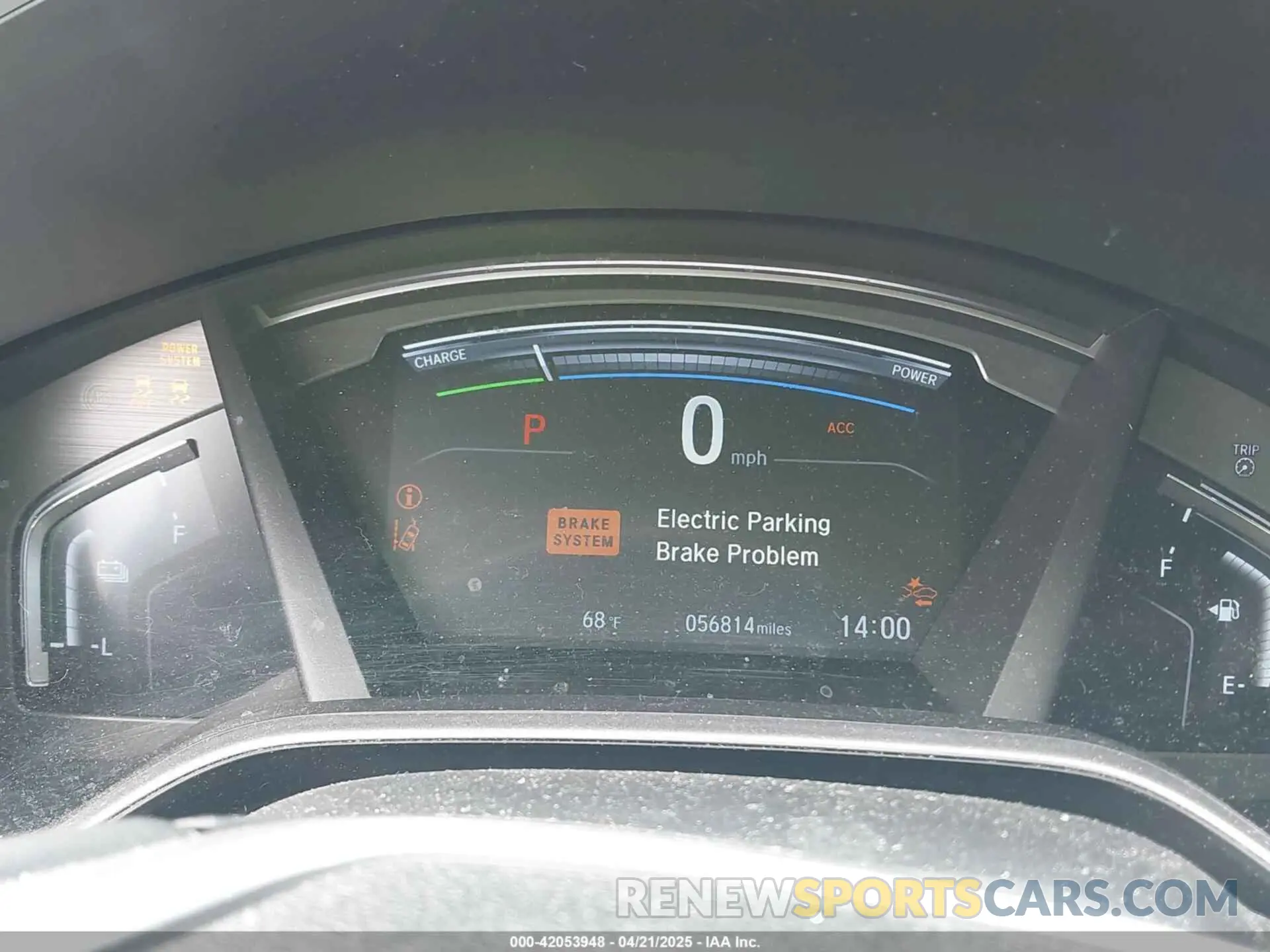 7 fotografías del automóvil dañado 7FART6H96LE023782 HONDA CR-V HYBRID 2020