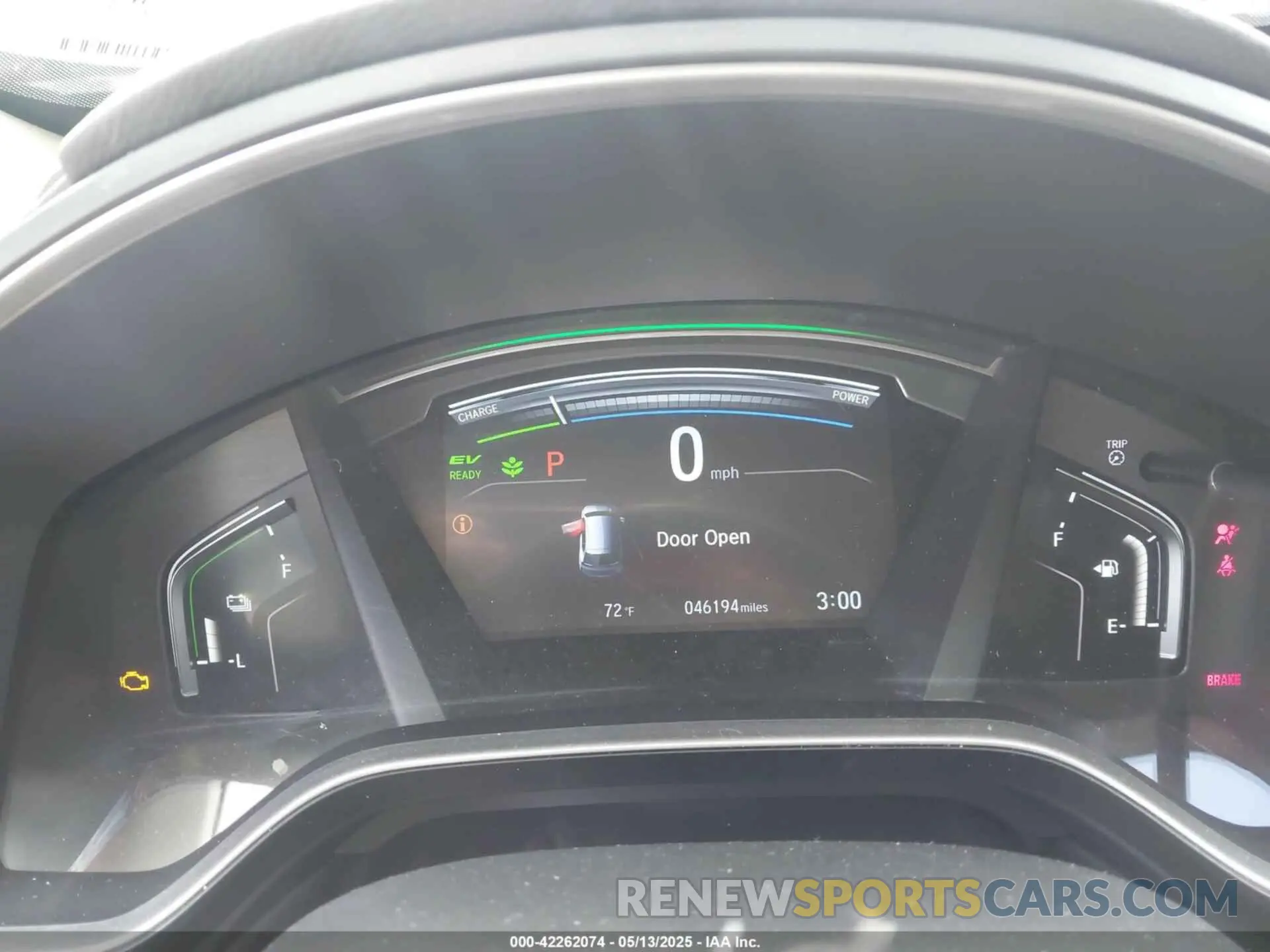 7 fotografías del automóvil dañado 7FART6H97LE023225 HONDA CR-V HYBRID 2020