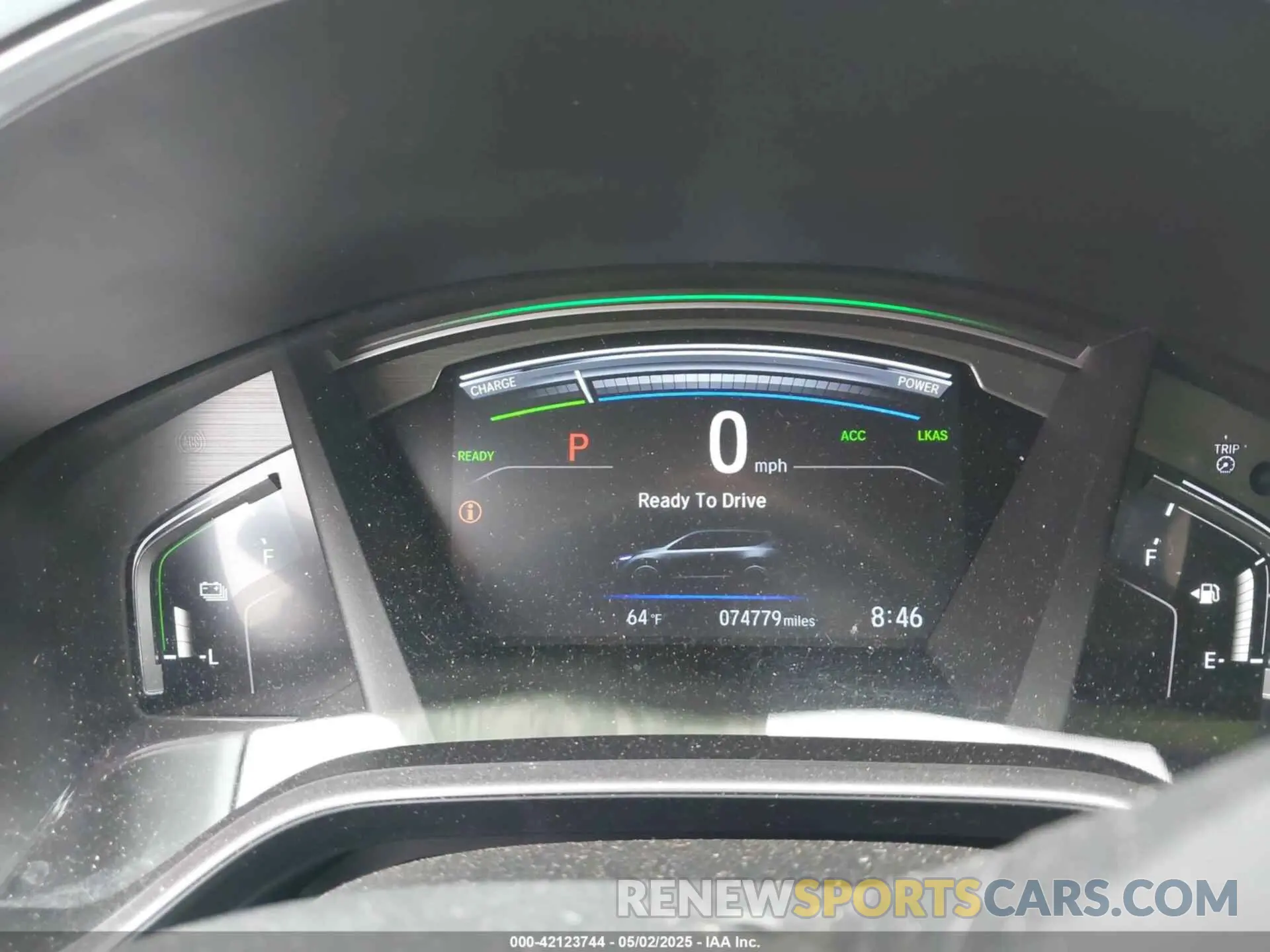 16 fotografías del automóvil dañado 7FART6H99LE000979 HONDA CR-V HYBRID 2020