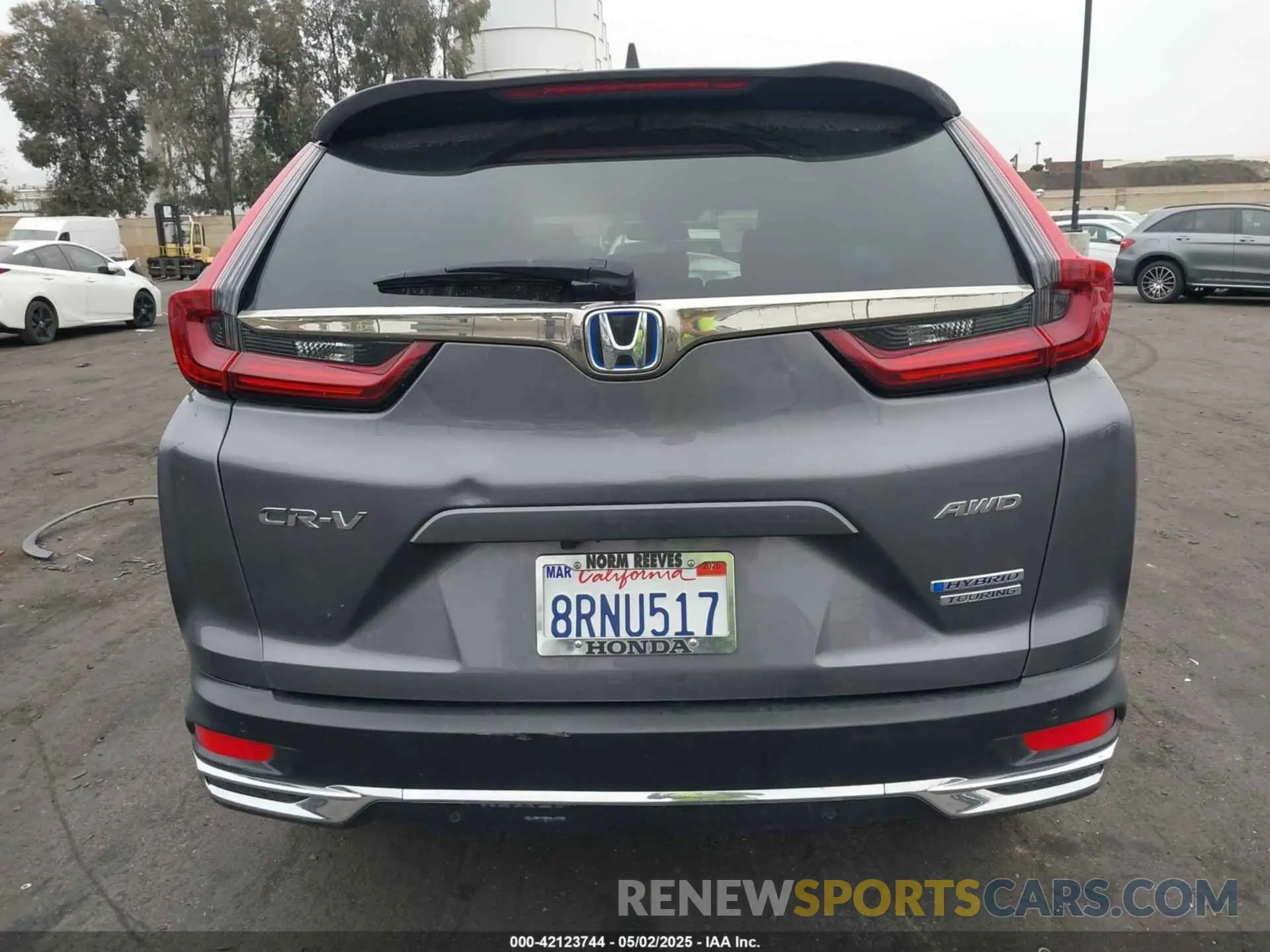 17 fotografías del automóvil dañado 7FART6H99LE000979 HONDA CR-V HYBRID 2020