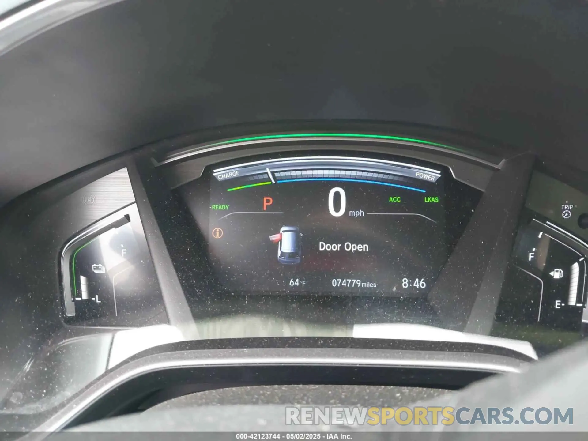 7 fotografías del automóvil dañado 7FART6H99LE000979 HONDA CR-V HYBRID 2020
