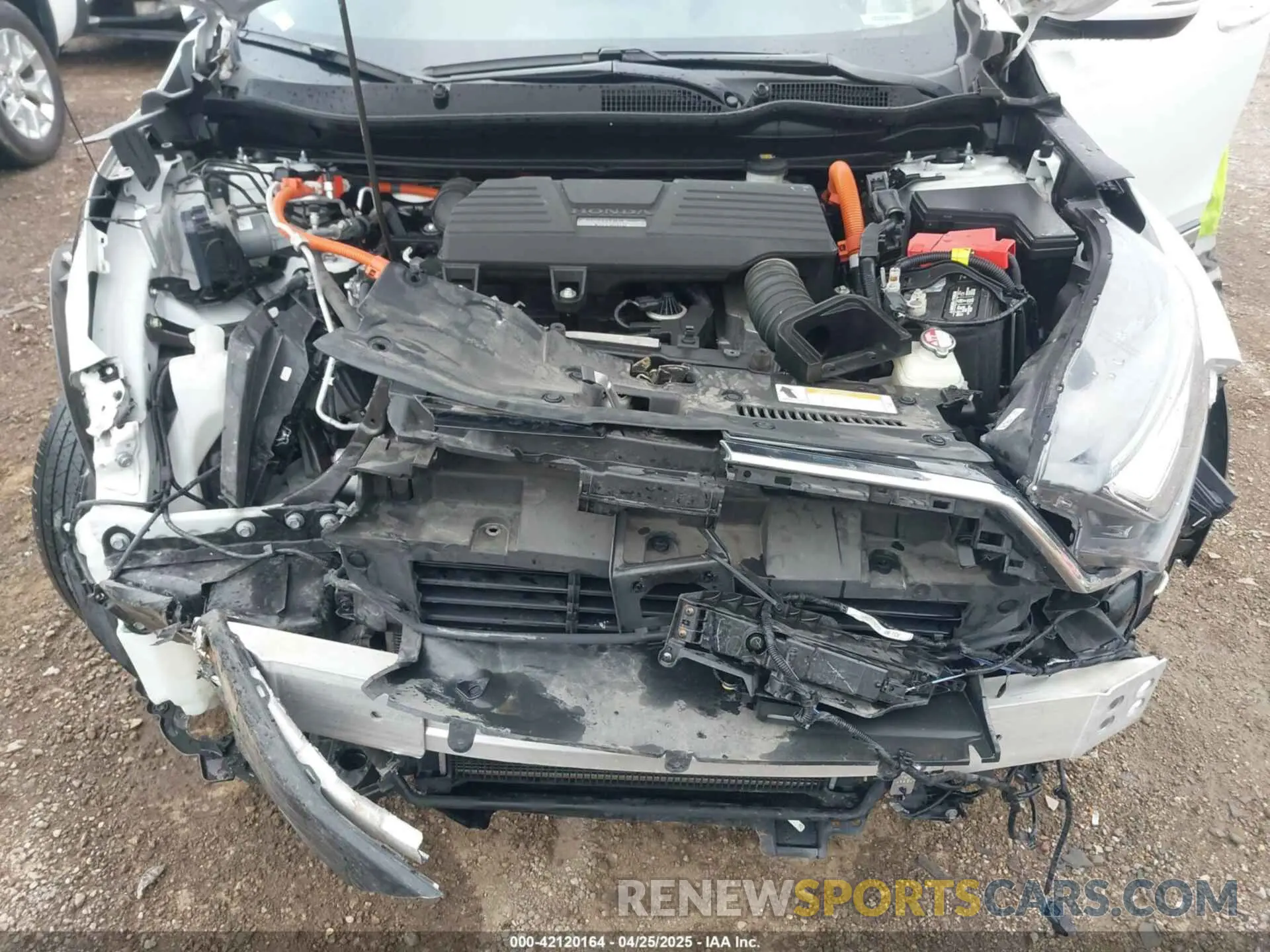 10 fotografías del automóvil dañado 7FART6H9XLE024742 HONDA CR-V HYBRID 2020