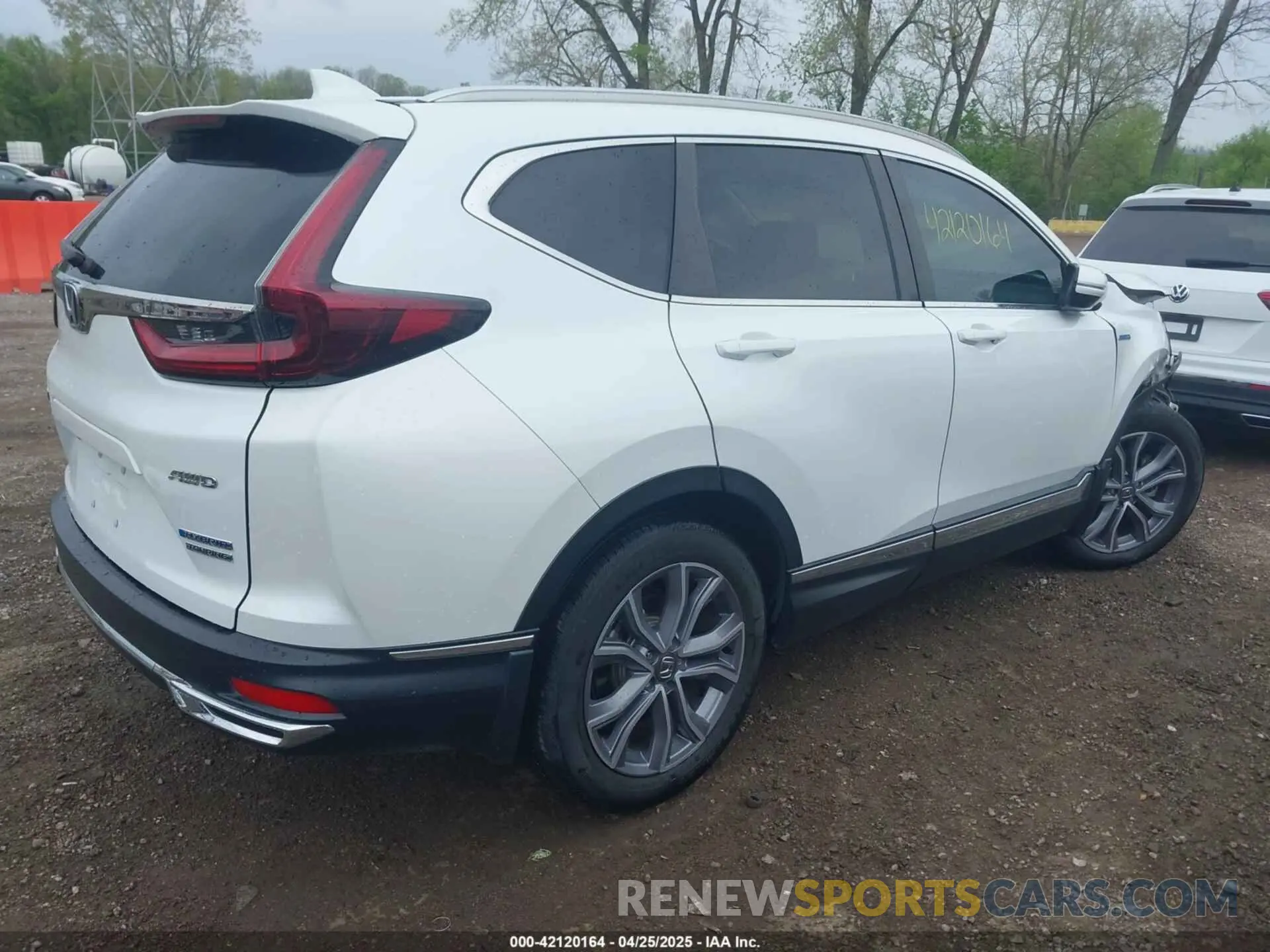4 fotografías del automóvil dañado 7FART6H9XLE024742 HONDA CR-V HYBRID 2020