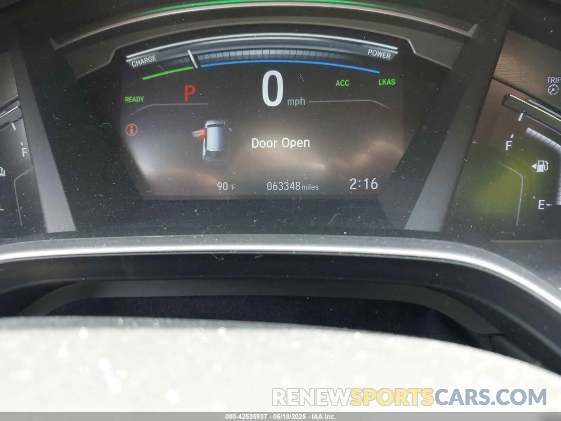 7 fotografías del automóvil dañado 7FART6H51ME037846 HONDA CR-V HYBRID 2021