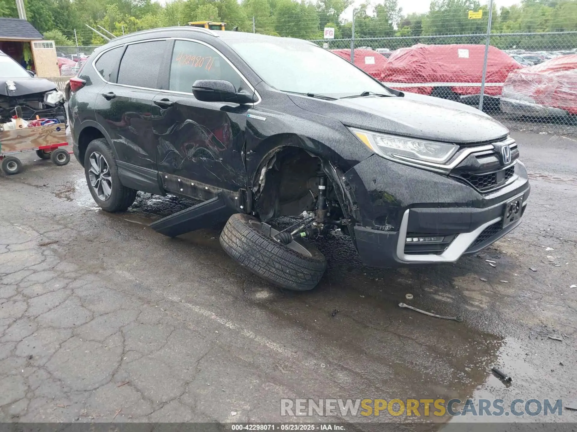 1 fotografías del automóvil dañado 7FART6H53ME034608 HONDA CR-V HYBRID 2021