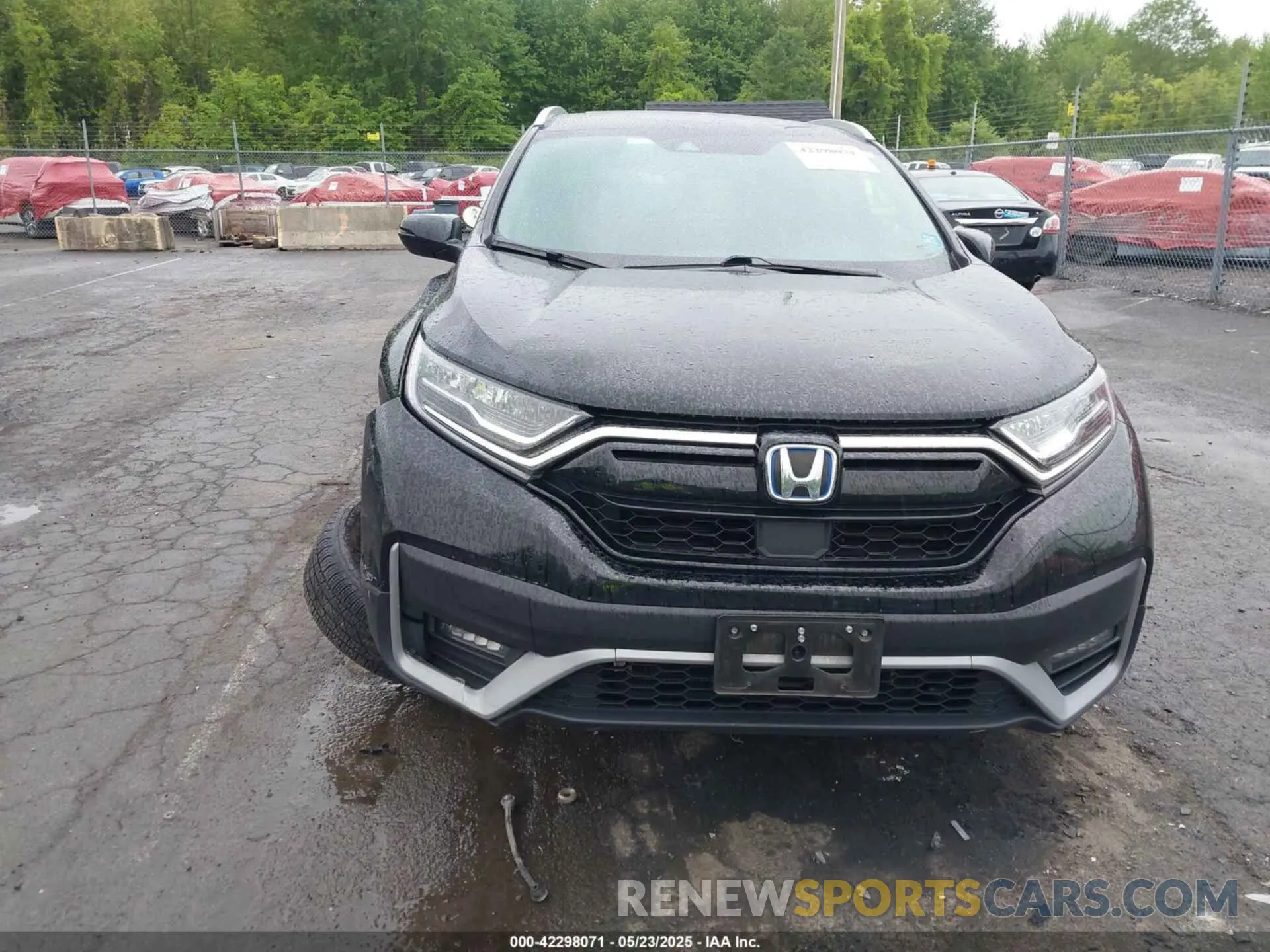 12 fotografías del automóvil dañado 7FART6H53ME034608 HONDA CR-V HYBRID 2021