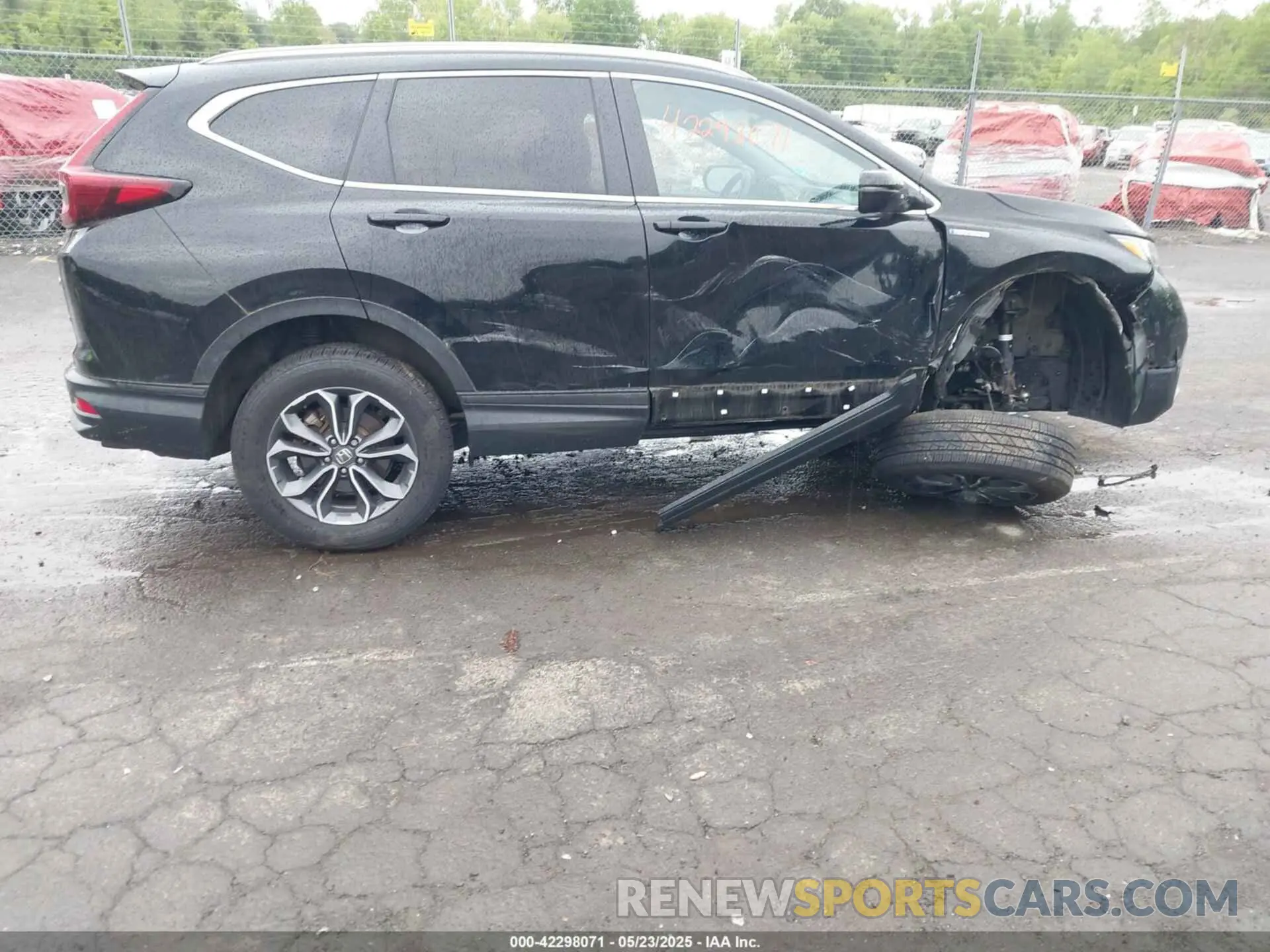 13 fotografías del automóvil dañado 7FART6H53ME034608 HONDA CR-V HYBRID 2021