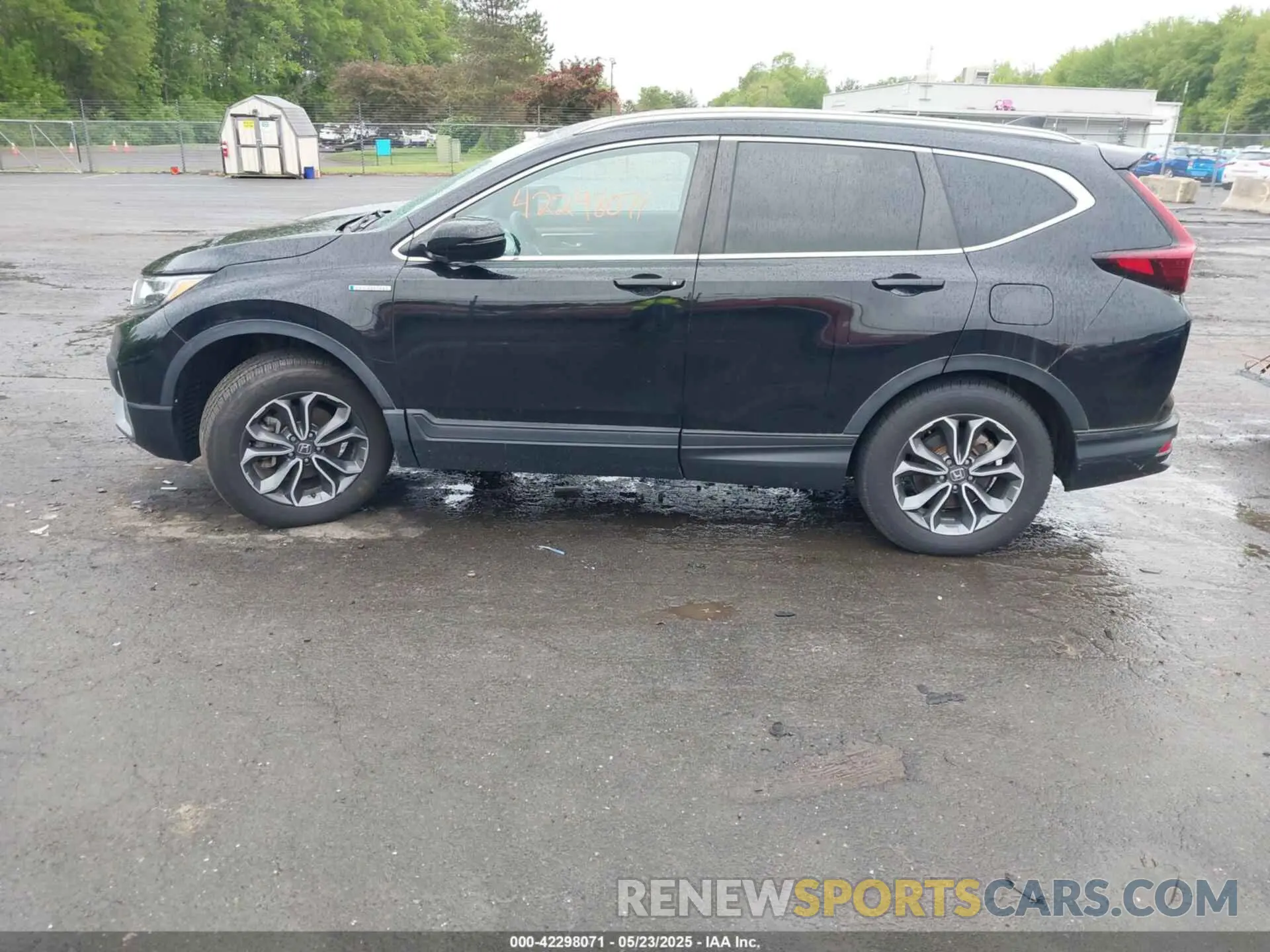 14 fotografías del automóvil dañado 7FART6H53ME034608 HONDA CR-V HYBRID 2021