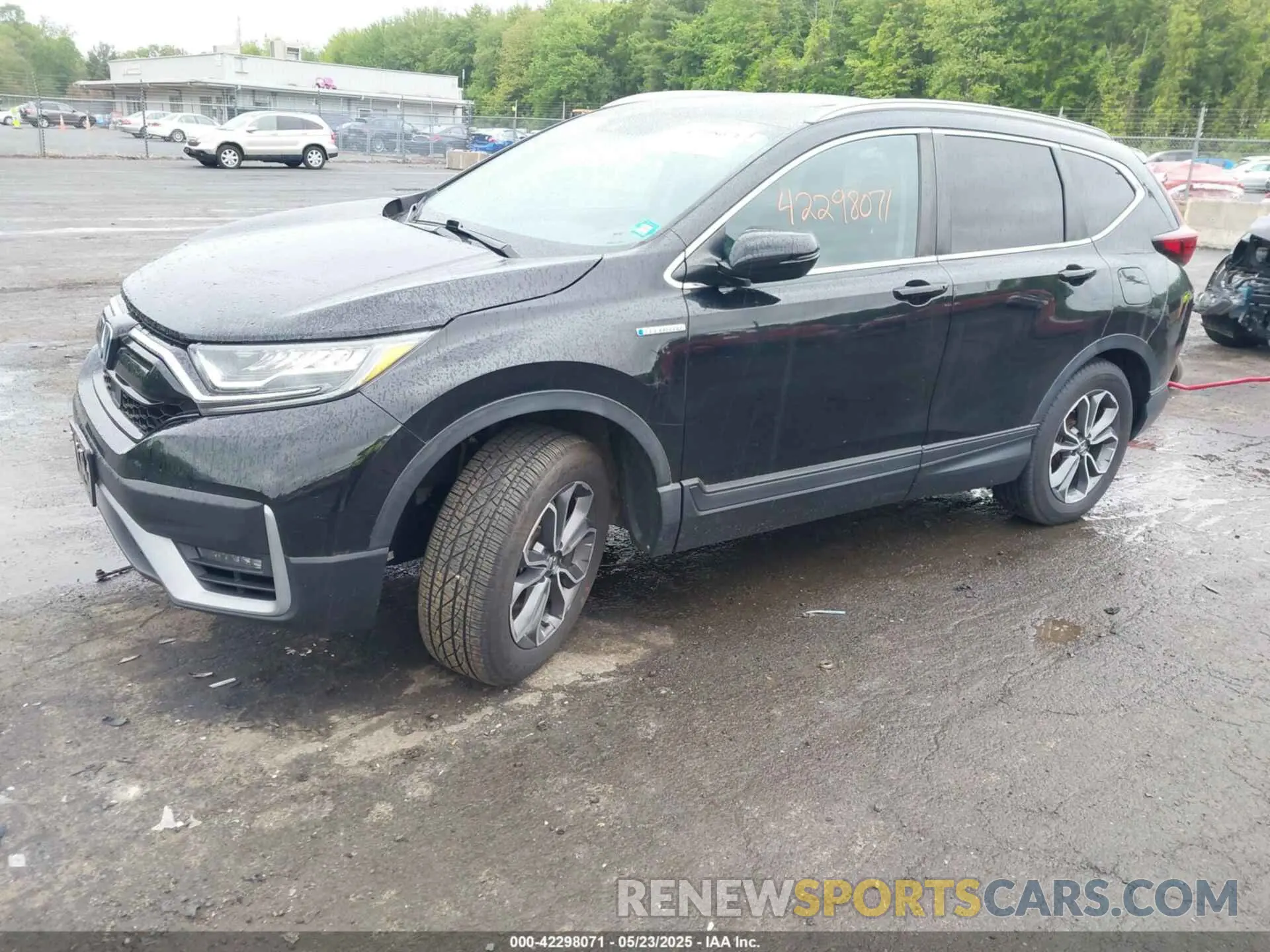 2 fotografías del automóvil dañado 7FART6H53ME034608 HONDA CR-V HYBRID 2021
