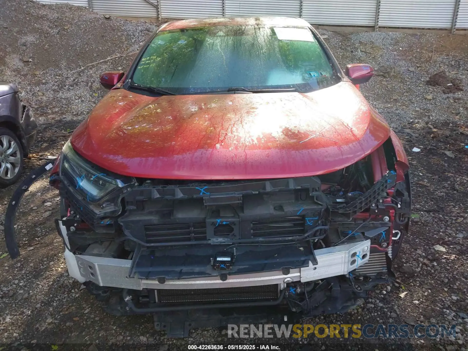 12 fotografías del automóvil dañado 7FART6H55ME001755 HONDA CR-V HYBRID 2021