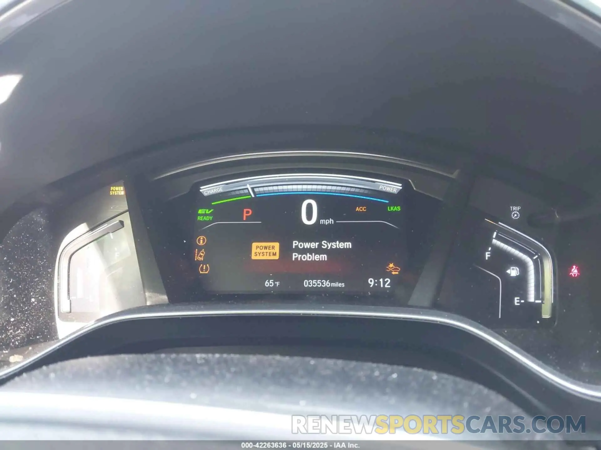 7 fotografías del automóvil dañado 7FART6H55ME001755 HONDA CR-V HYBRID 2021