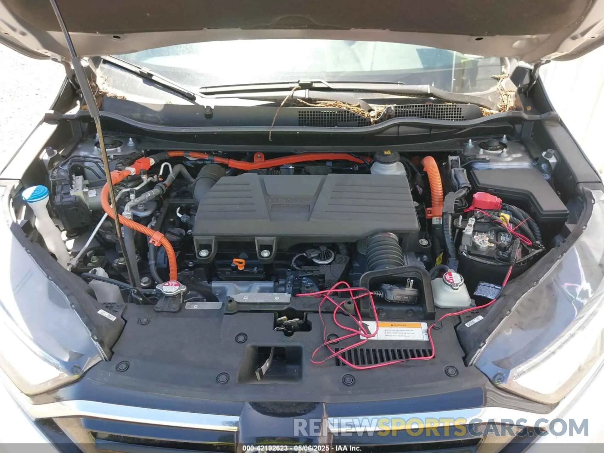 10 fotografías del automóvil dañado 7FART6H80ME030381 HONDA CR-V HYBRID 2021