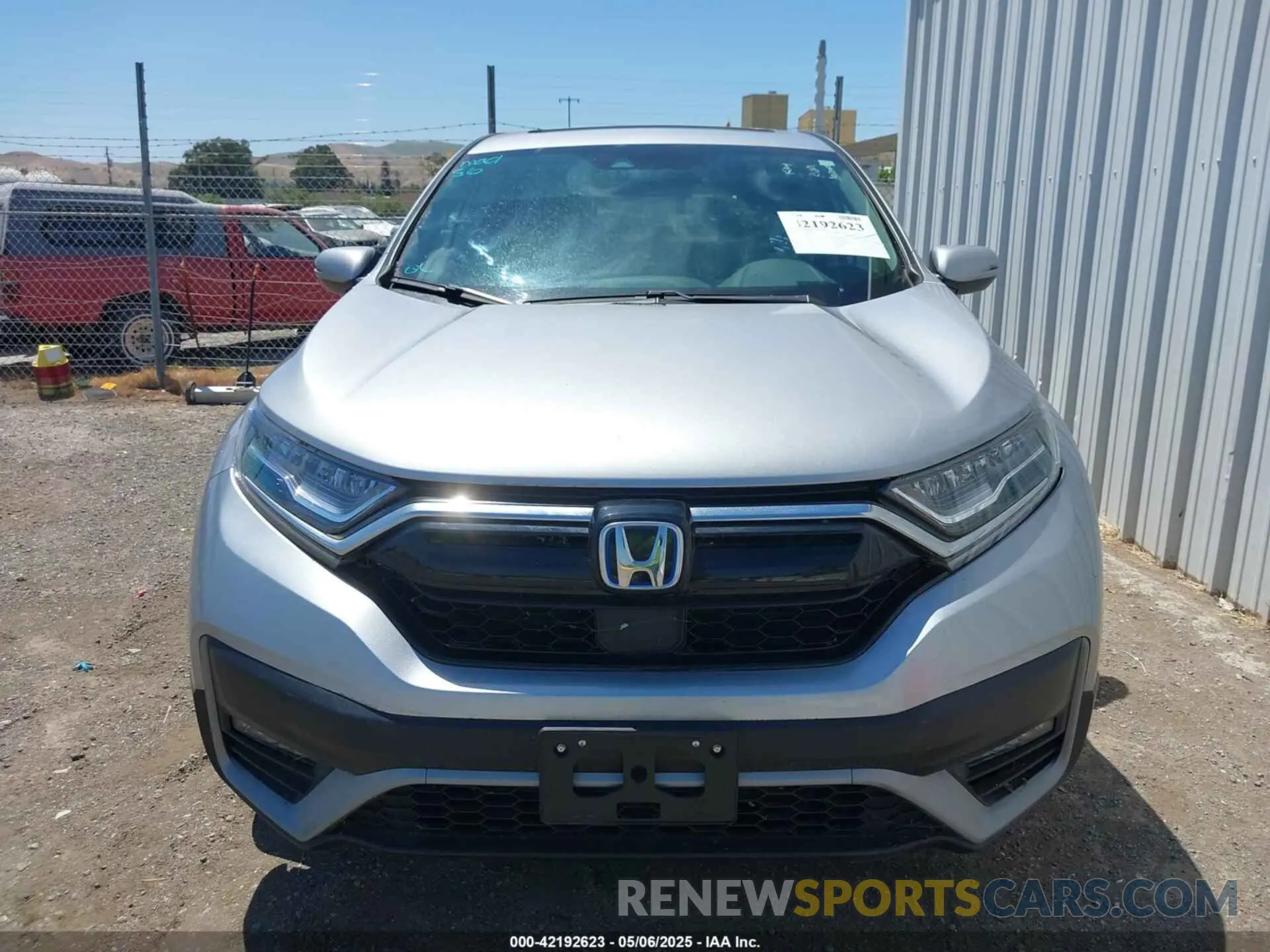 12 fotografías del automóvil dañado 7FART6H80ME030381 HONDA CR-V HYBRID 2021