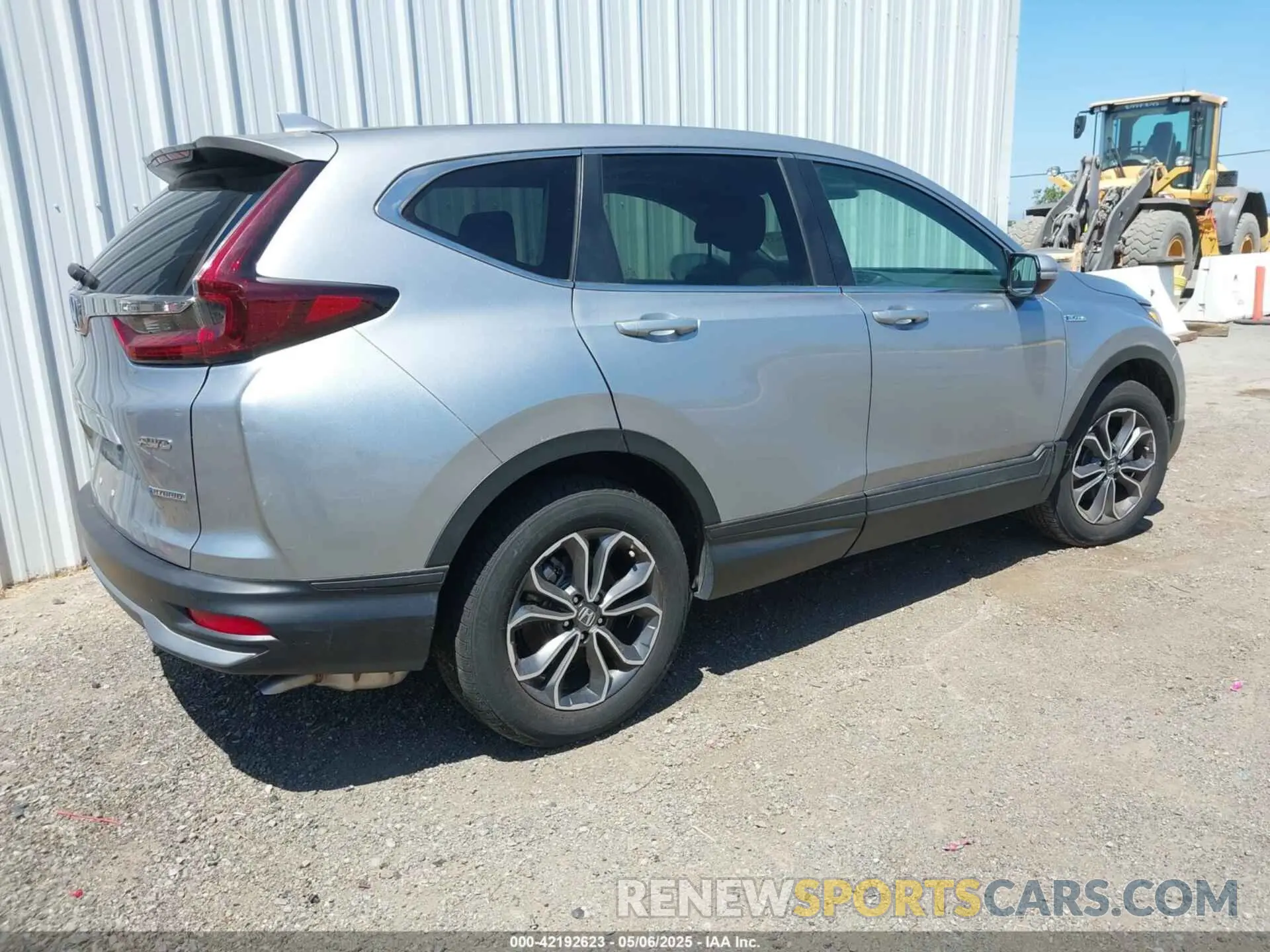 4 fotografías del automóvil dañado 7FART6H80ME030381 HONDA CR-V HYBRID 2021