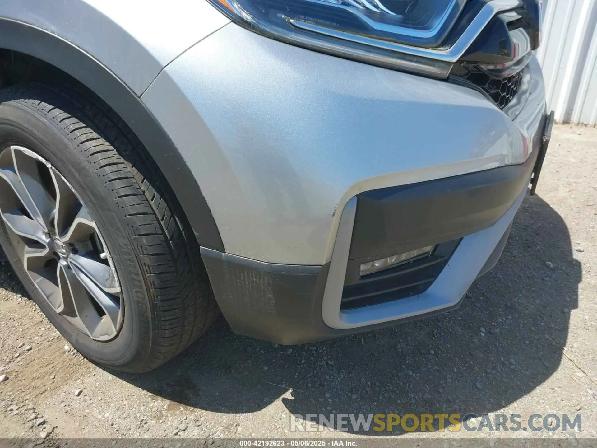 6 fotografías del automóvil dañado 7FART6H80ME030381 HONDA CR-V HYBRID 2021