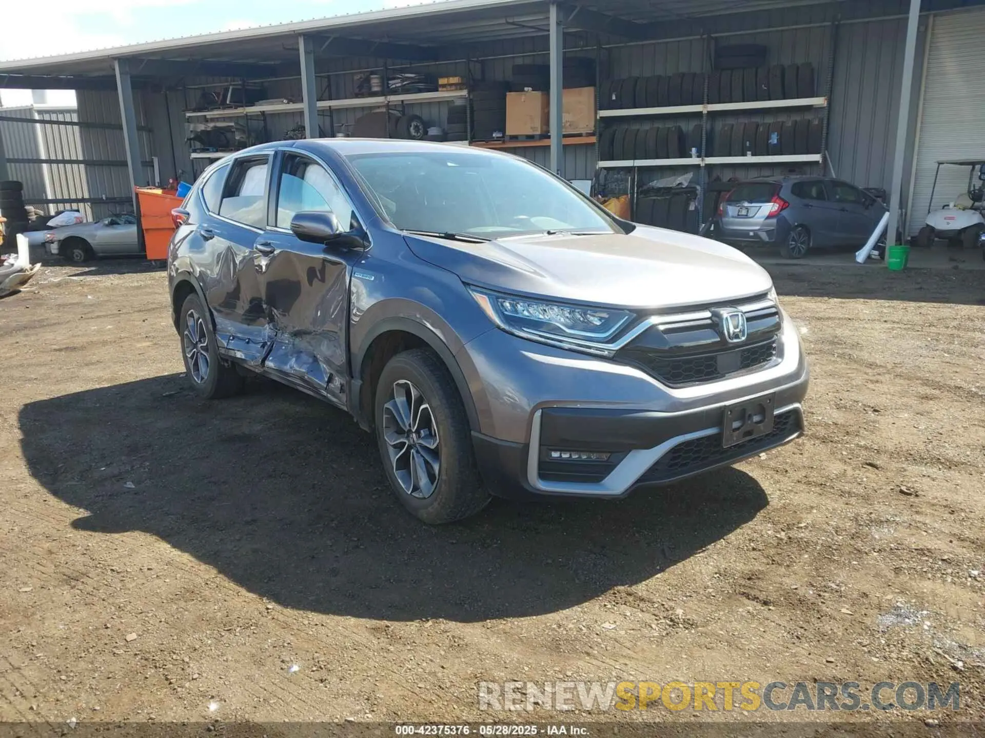 1 fotografías del automóvil dañado 7FART6H88ME036428 HONDA CR-V HYBRID 2021