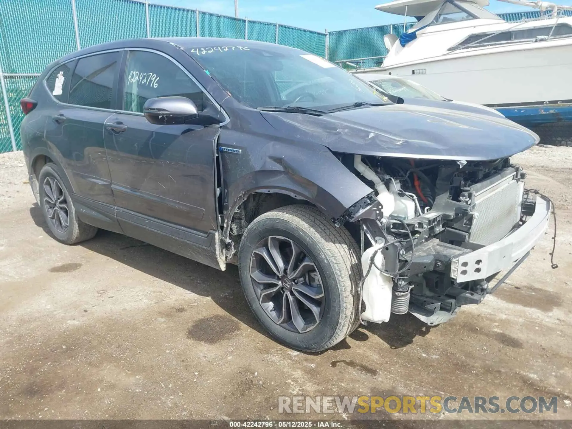 1 fotografías del automóvil dañado 7FART6H89ME010307 HONDA CR-V HYBRID 2021