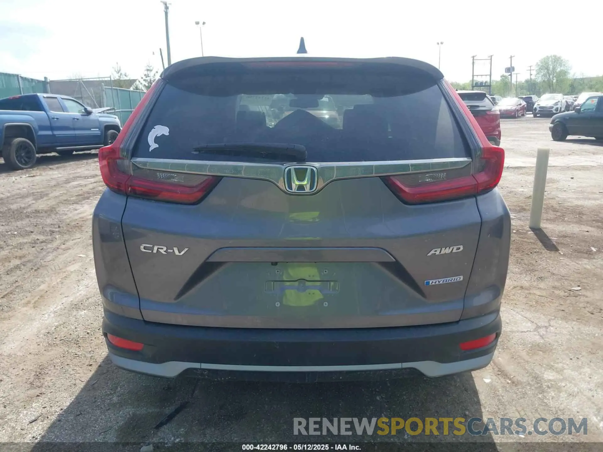 17 fotografías del automóvil dañado 7FART6H89ME010307 HONDA CR-V HYBRID 2021
