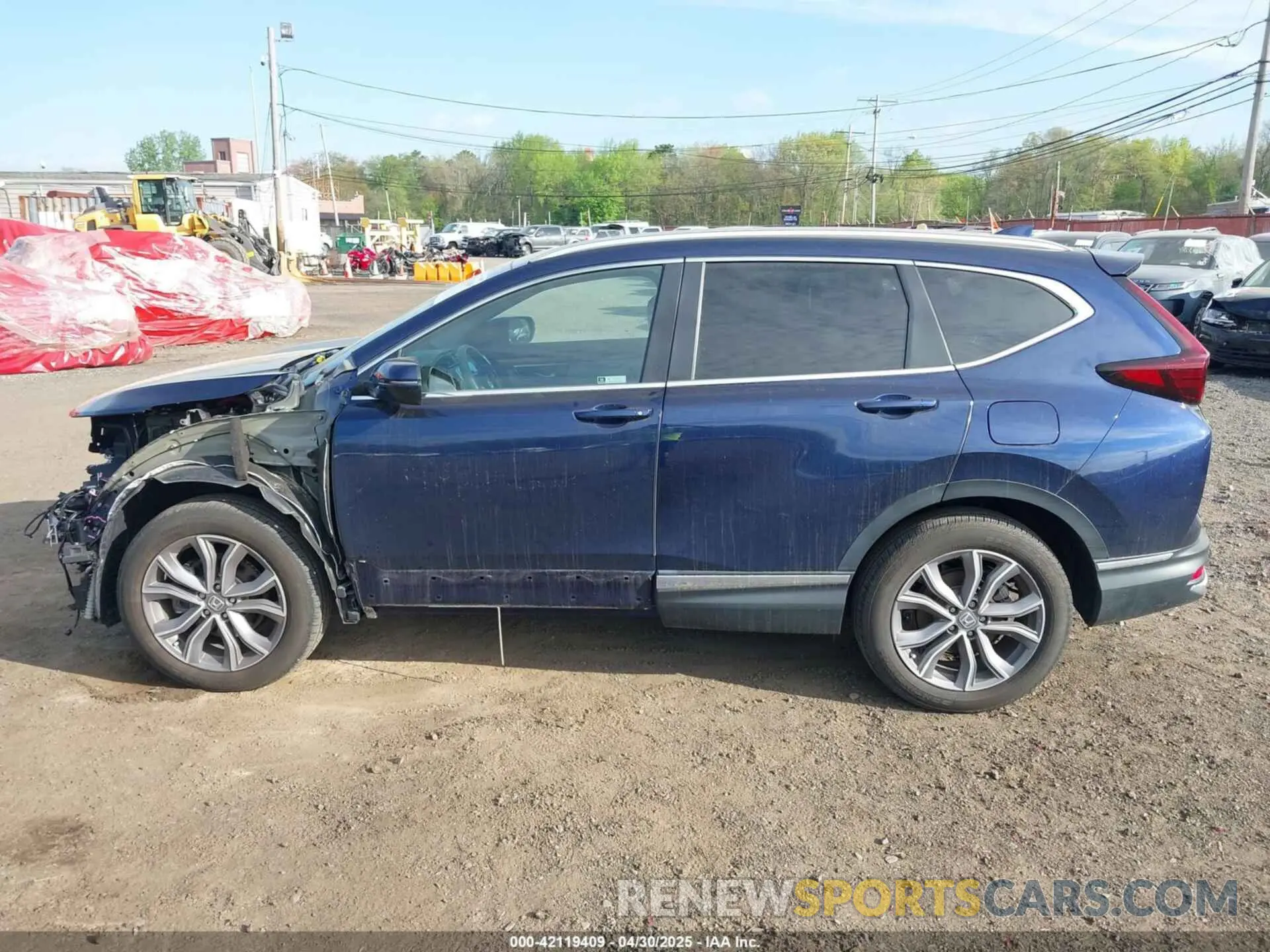 14 fotografías del automóvil dañado 7FART6H92ME029029 HONDA CR-V HYBRID 2021