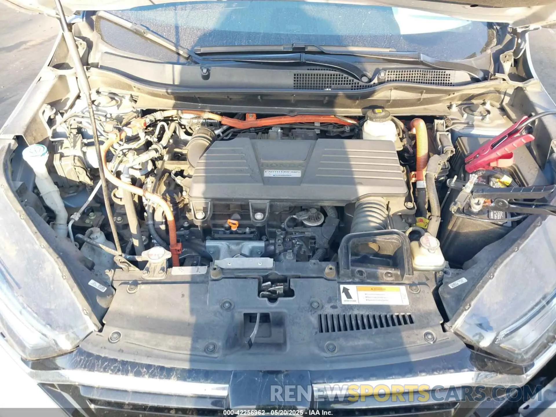 10 fotografías del automóvil dañado 7FART6H97ME010816 HONDA CR-V HYBRID 2021