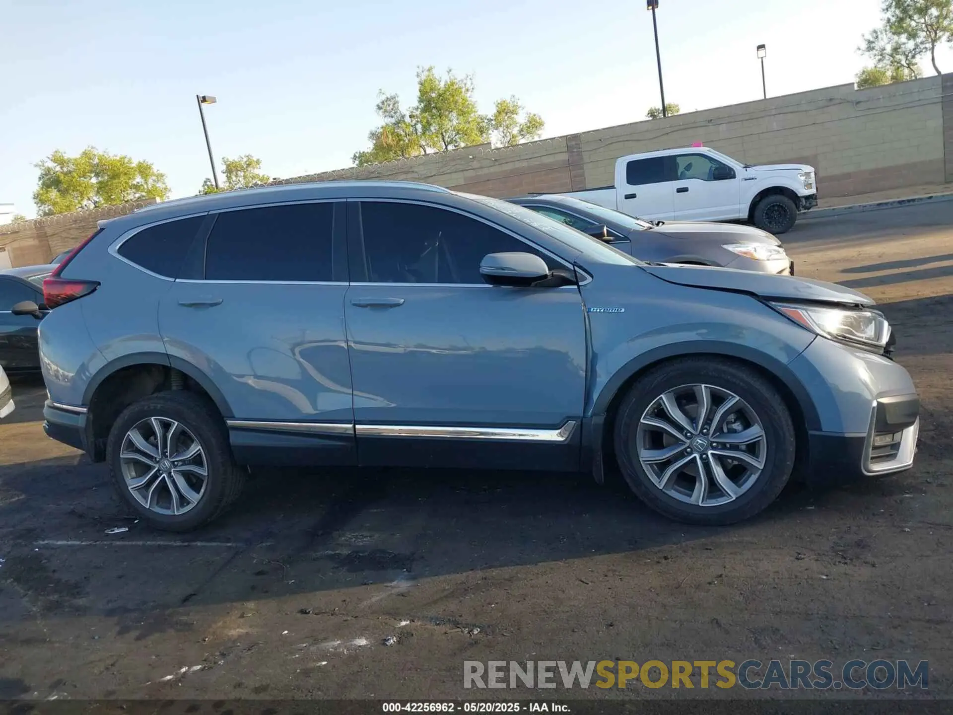 13 fotografías del automóvil dañado 7FART6H97ME010816 HONDA CR-V HYBRID 2021
