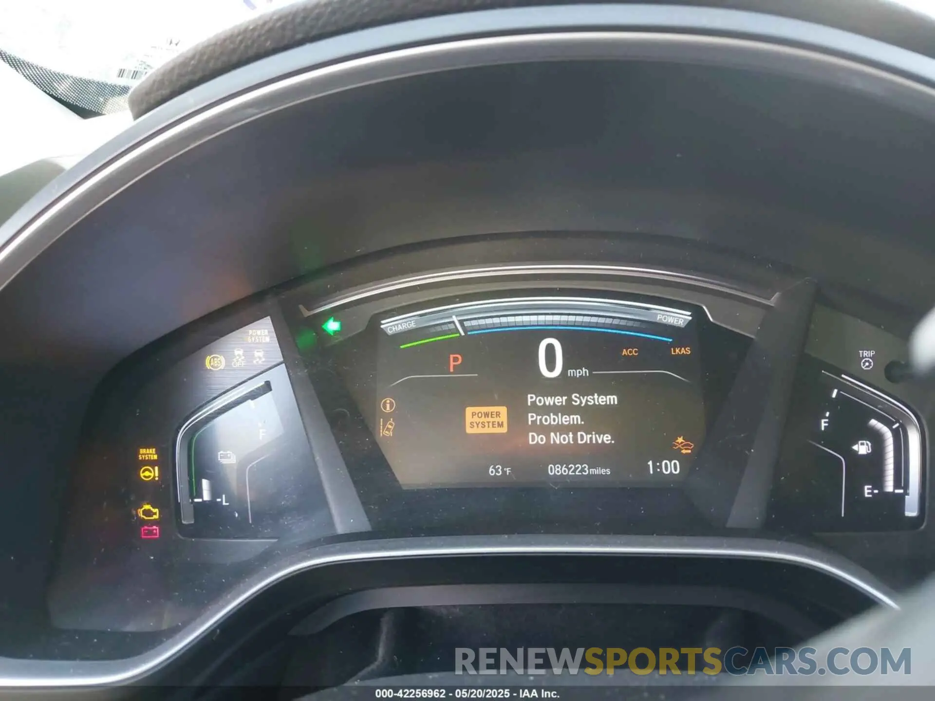 15 fotografías del automóvil dañado 7FART6H97ME010816 HONDA CR-V HYBRID 2021