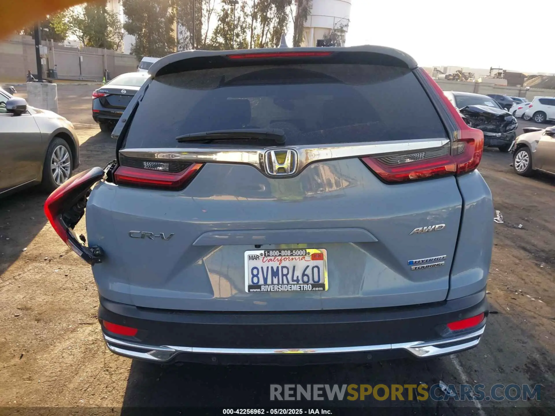 16 fotografías del automóvil dañado 7FART6H97ME010816 HONDA CR-V HYBRID 2021