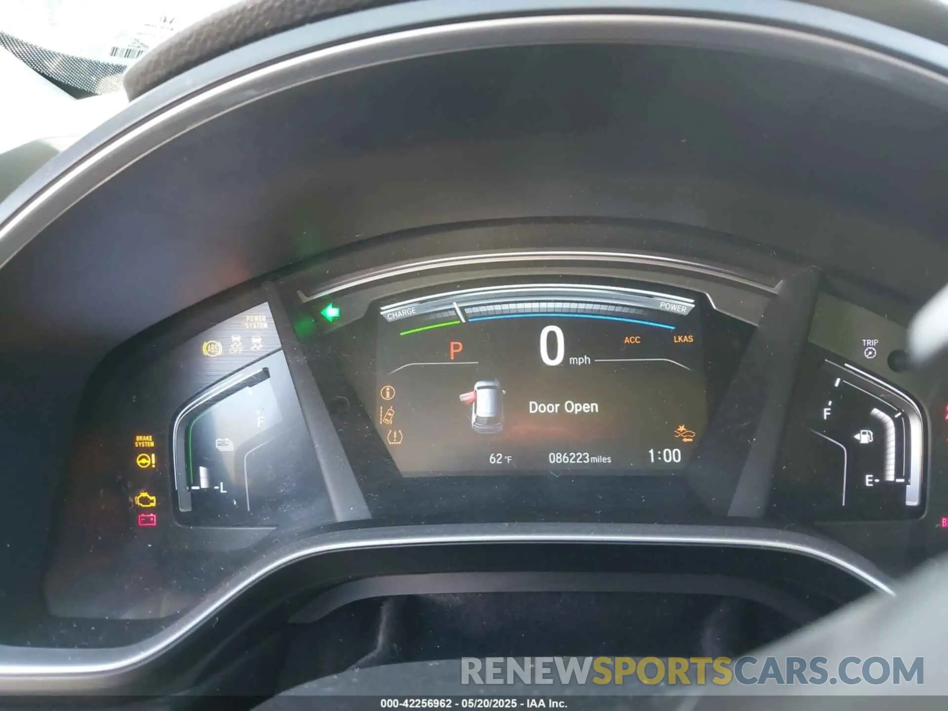 7 fotografías del automóvil dañado 7FART6H97ME010816 HONDA CR-V HYBRID 2021