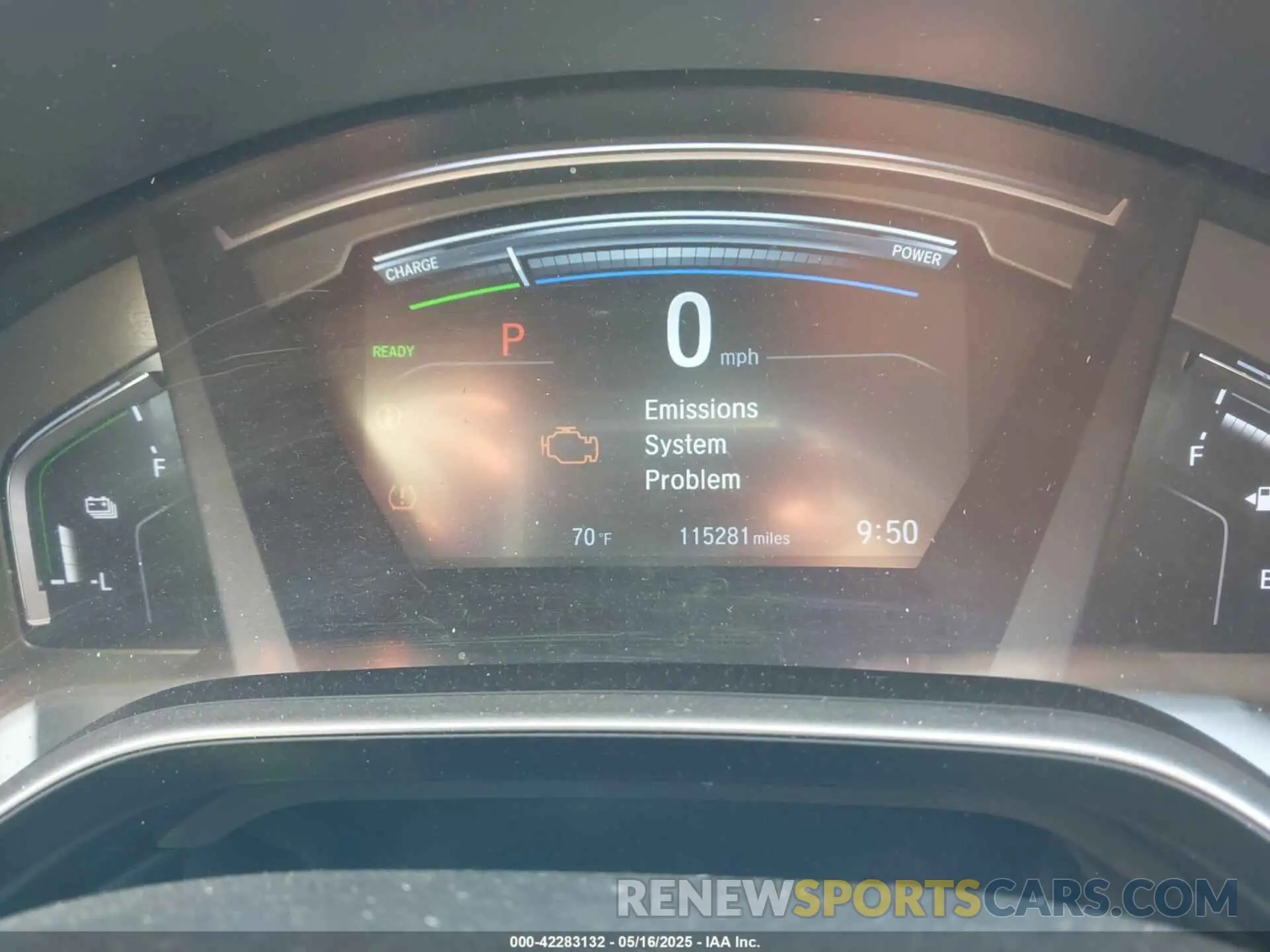 7 fotografías del automóvil dañado 5J6RT6H50NL013610 HONDA CR-V HYBRID 2022
