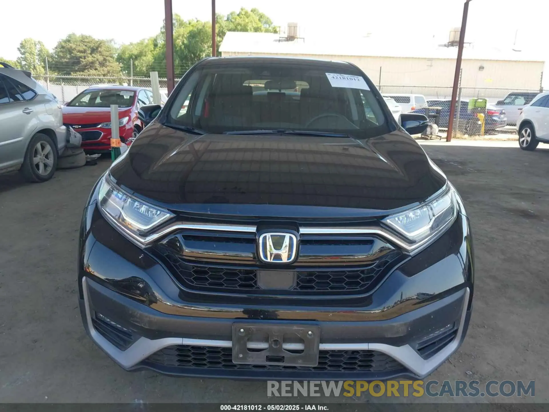 13 fotografías del automóvil dañado 5J6RT6H59NL037954 HONDA CR-V HYBRID 2022