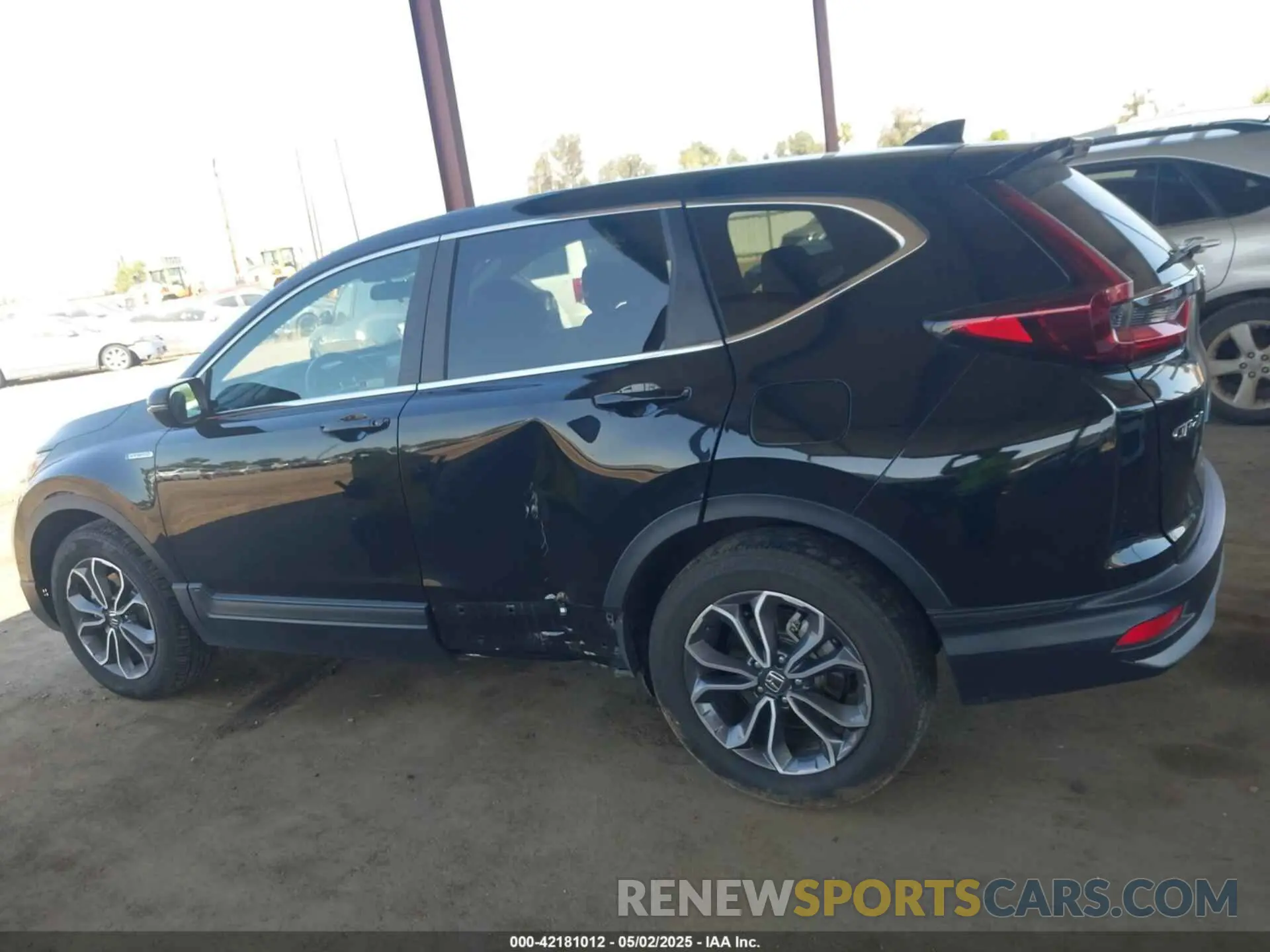 15 fotografías del automóvil dañado 5J6RT6H59NL037954 HONDA CR-V HYBRID 2022
