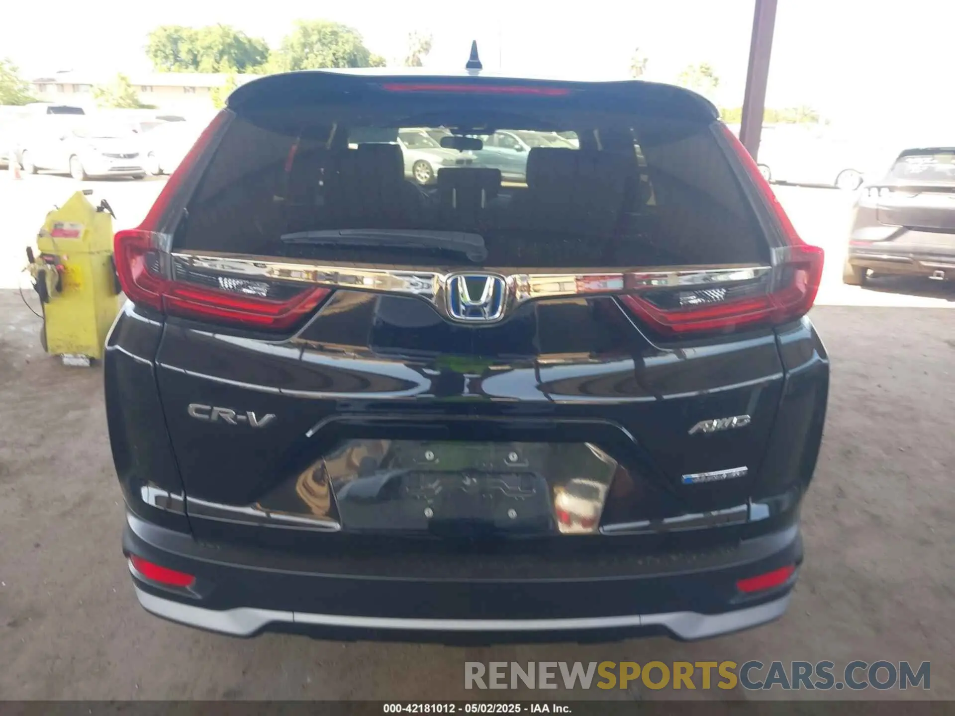 17 fotografías del automóvil dañado 5J6RT6H59NL037954 HONDA CR-V HYBRID 2022