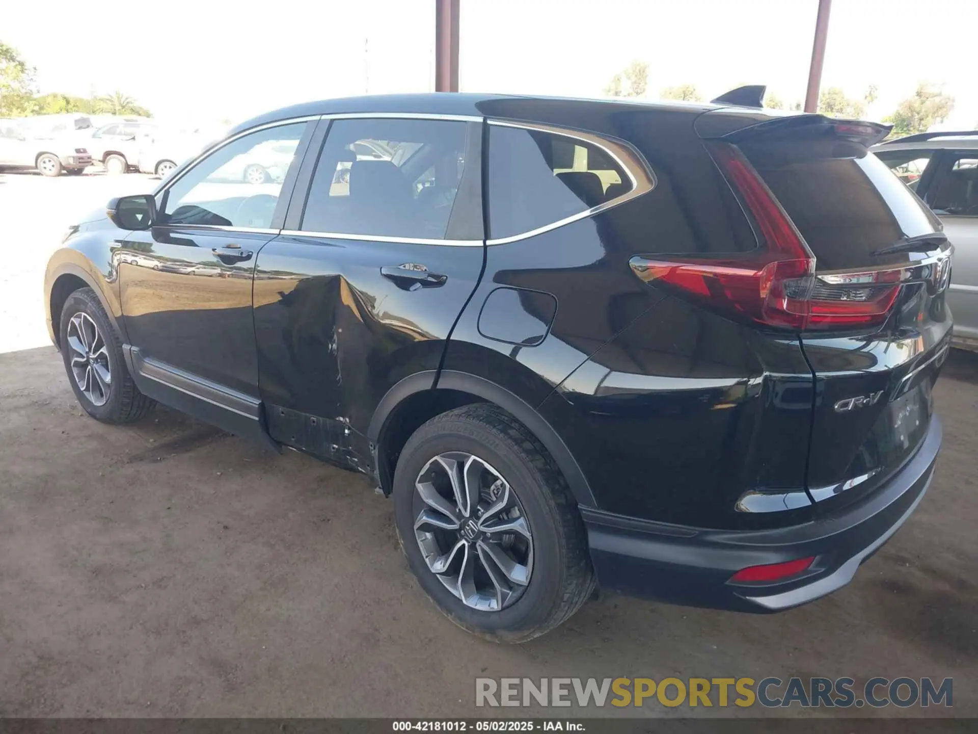 3 fotografías del automóvil dañado 5J6RT6H59NL037954 HONDA CR-V HYBRID 2022