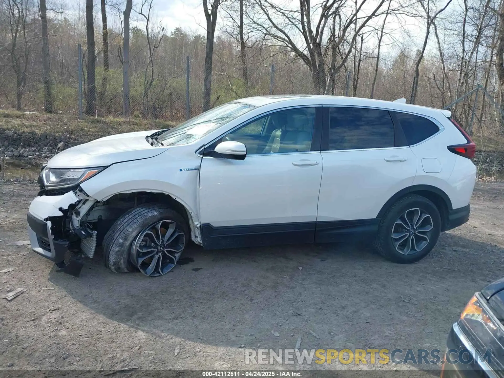 14 fotografías del automóvil dañado 5J6RT6H80NL002696 HONDA CR-V HYBRID 2022