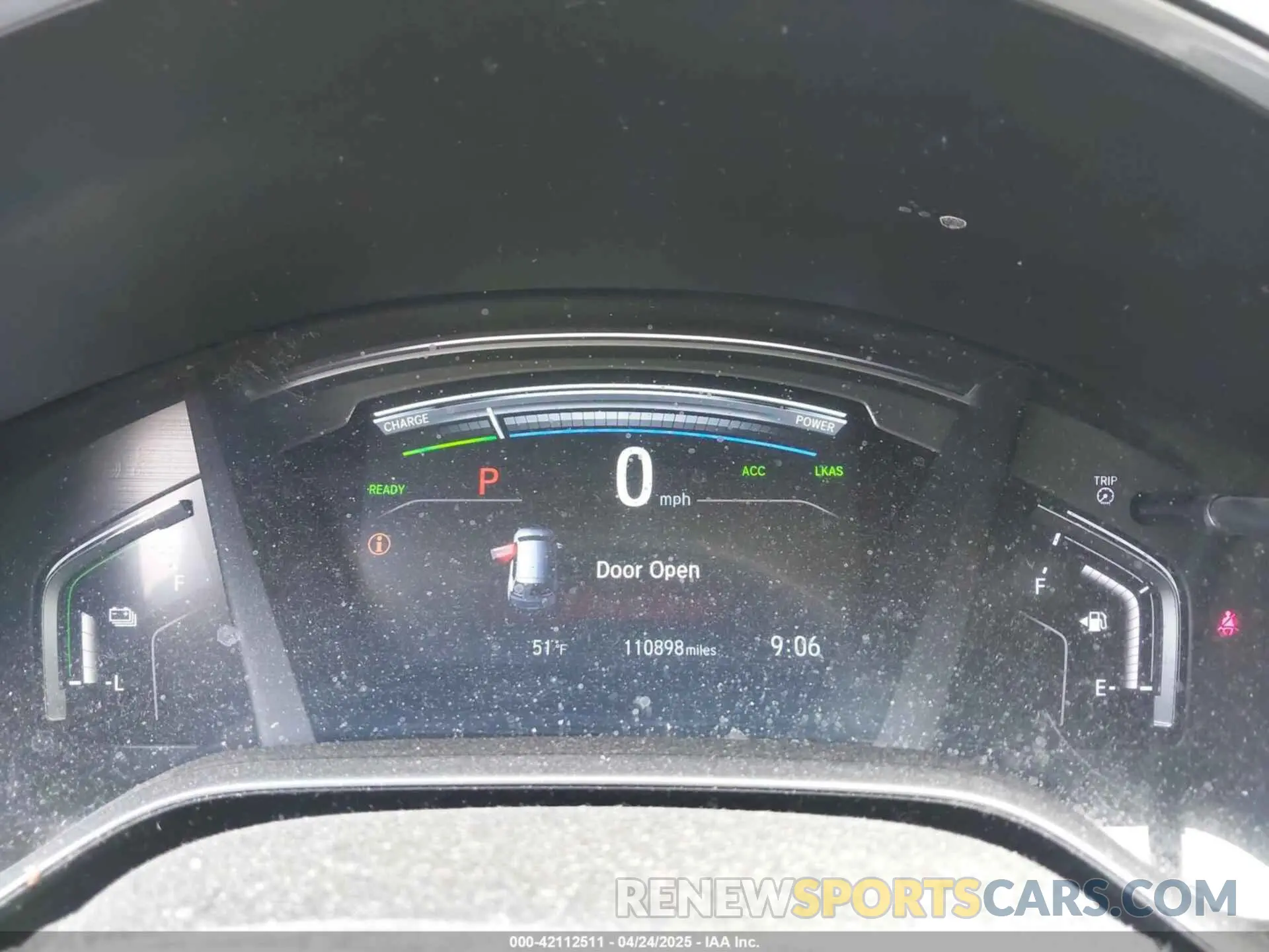 7 fotografías del automóvil dañado 5J6RT6H80NL002696 HONDA CR-V HYBRID 2022