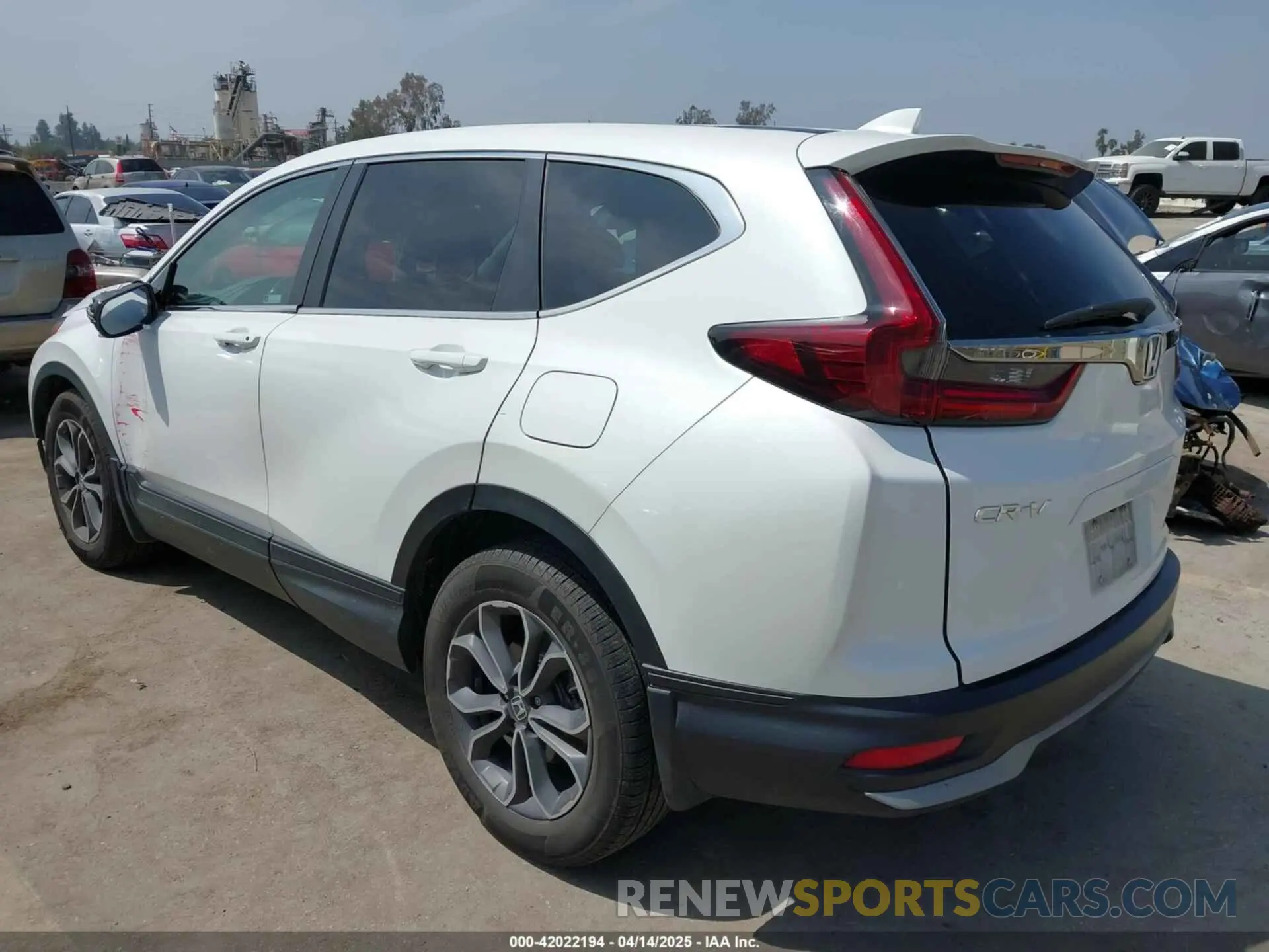 3 fotografías del automóvil dañado 5J6RT6H81NL027736 HONDA CR-V HYBRID 2022